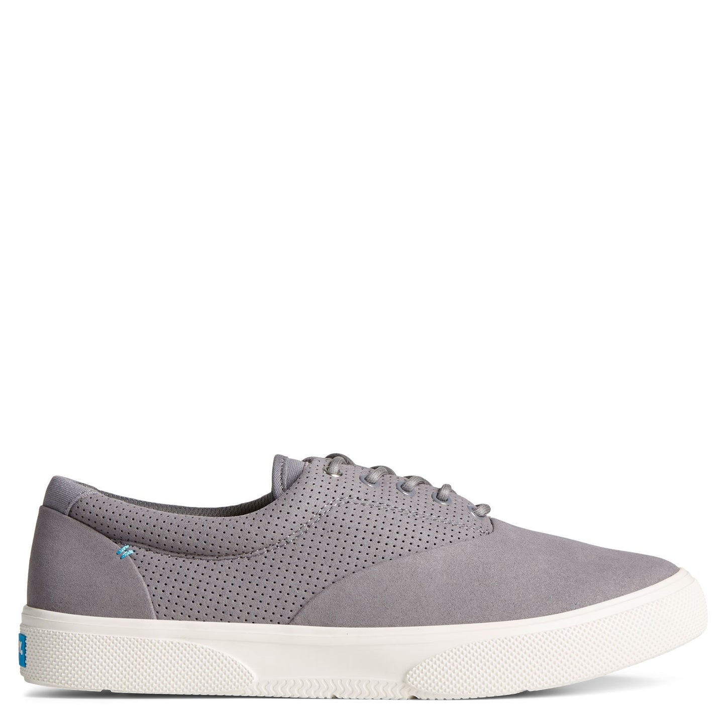 Peltz Shoes Men's Sperry Halyard CVO Plushstep Sneaker SPORT GREY STS24058