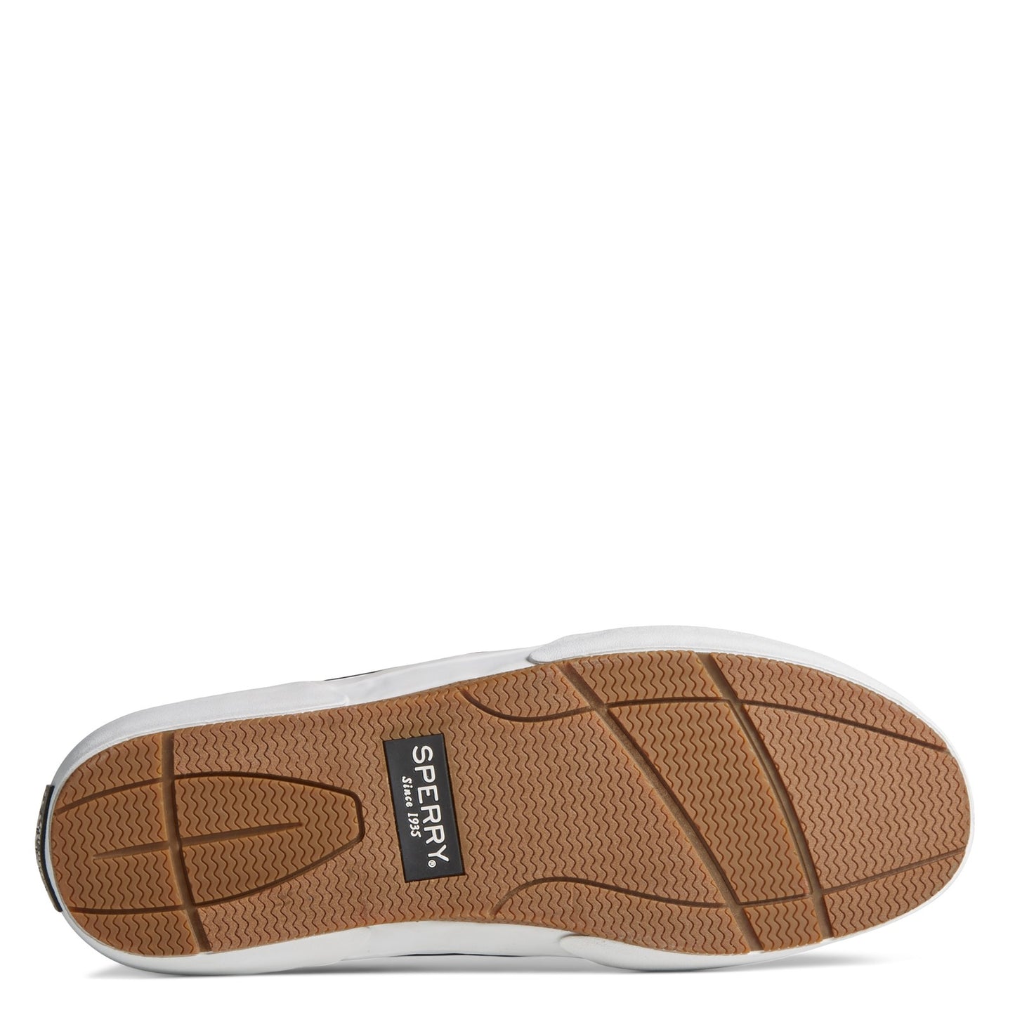 Peltz Shoes Men's Sperry Halyard Retro Sneaker BLACK STS24064