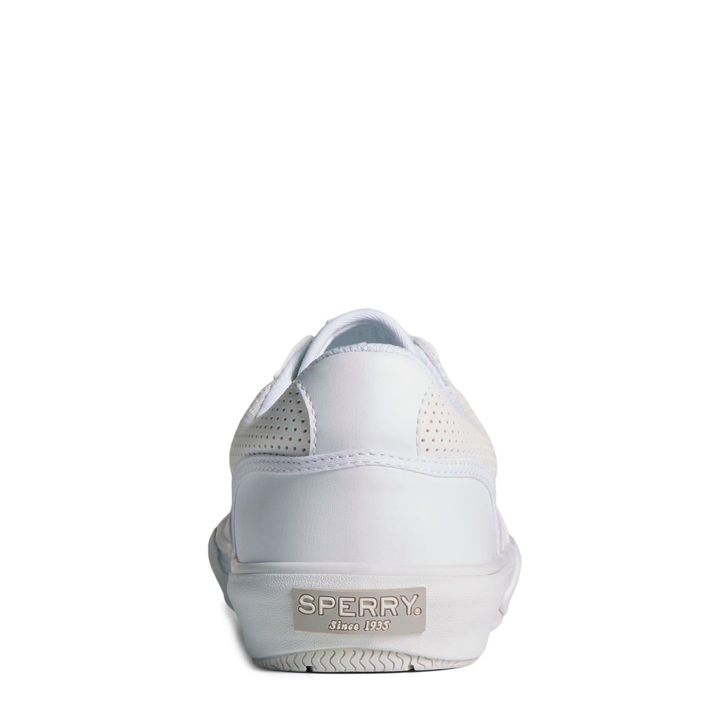 Peltz Shoes Men's Sperry Halyard Retro Sneaker WHITE STS24067