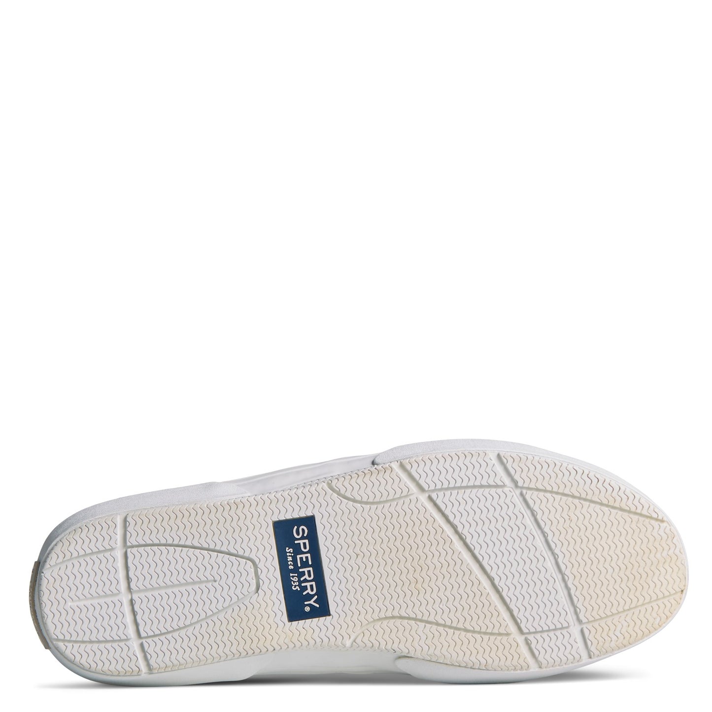 Peltz Shoes Men's Sperry Halyard Retro Sneaker WHITE STS24067