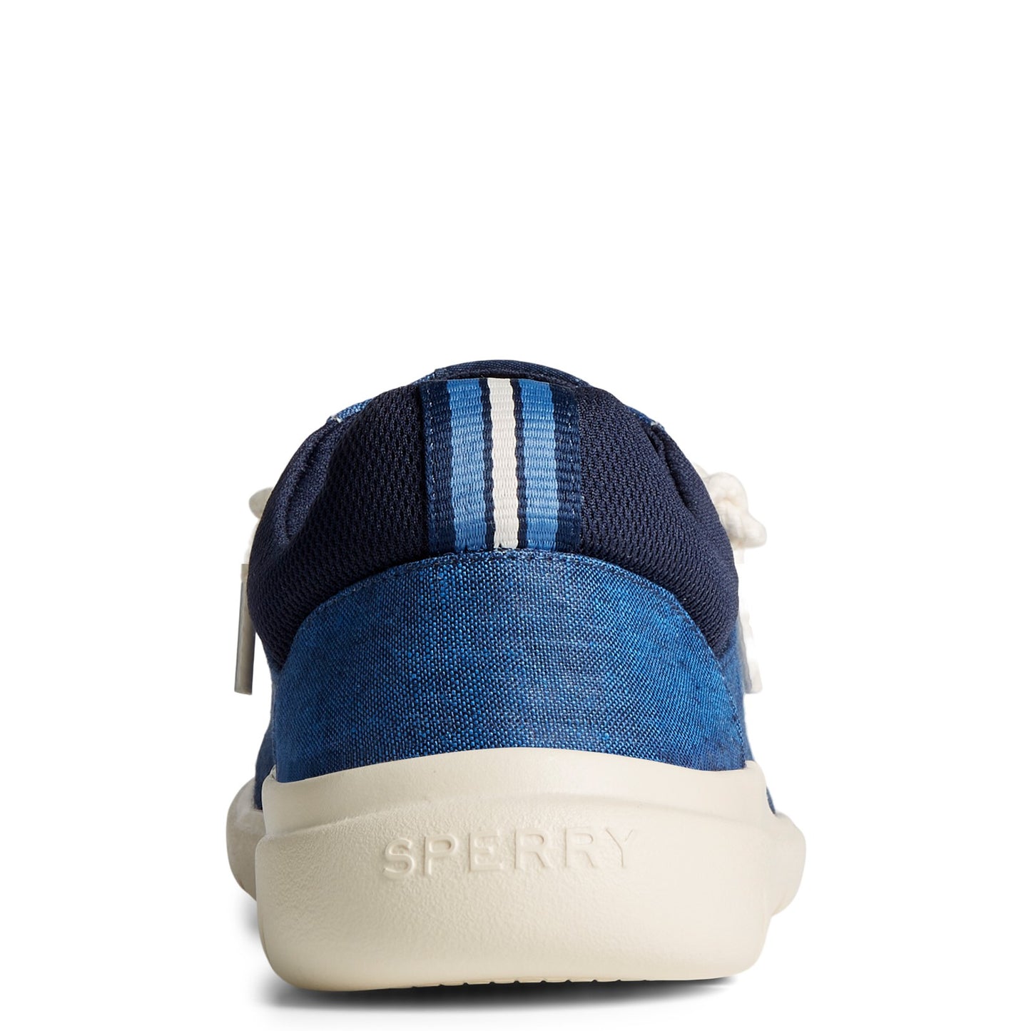 Peltz Shoes Men's Sperry Captain's Moc Slip-On CHAMBRAY BLUE STS24084