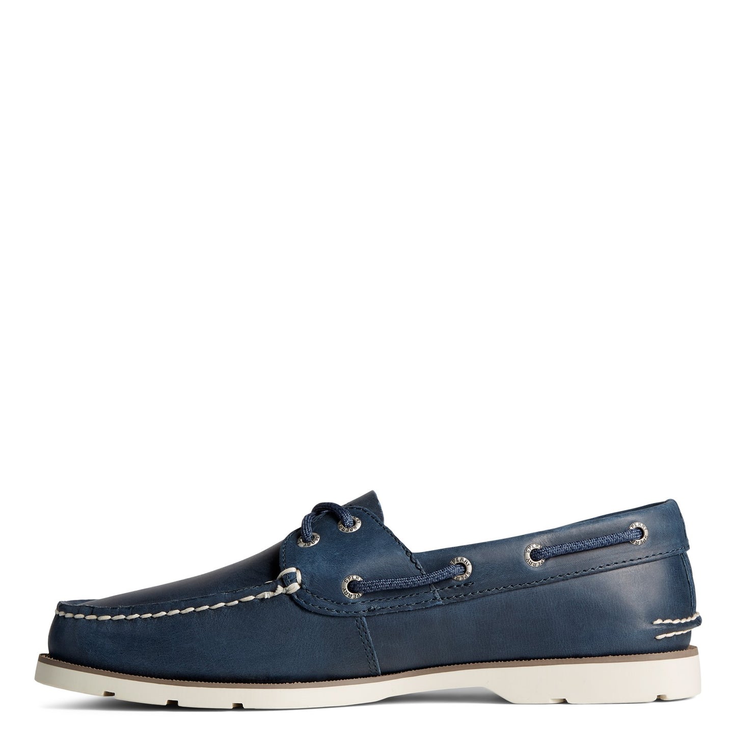 Peltz Shoes Men's Sperry Leeward Boat Shoe NAVY STS24102
