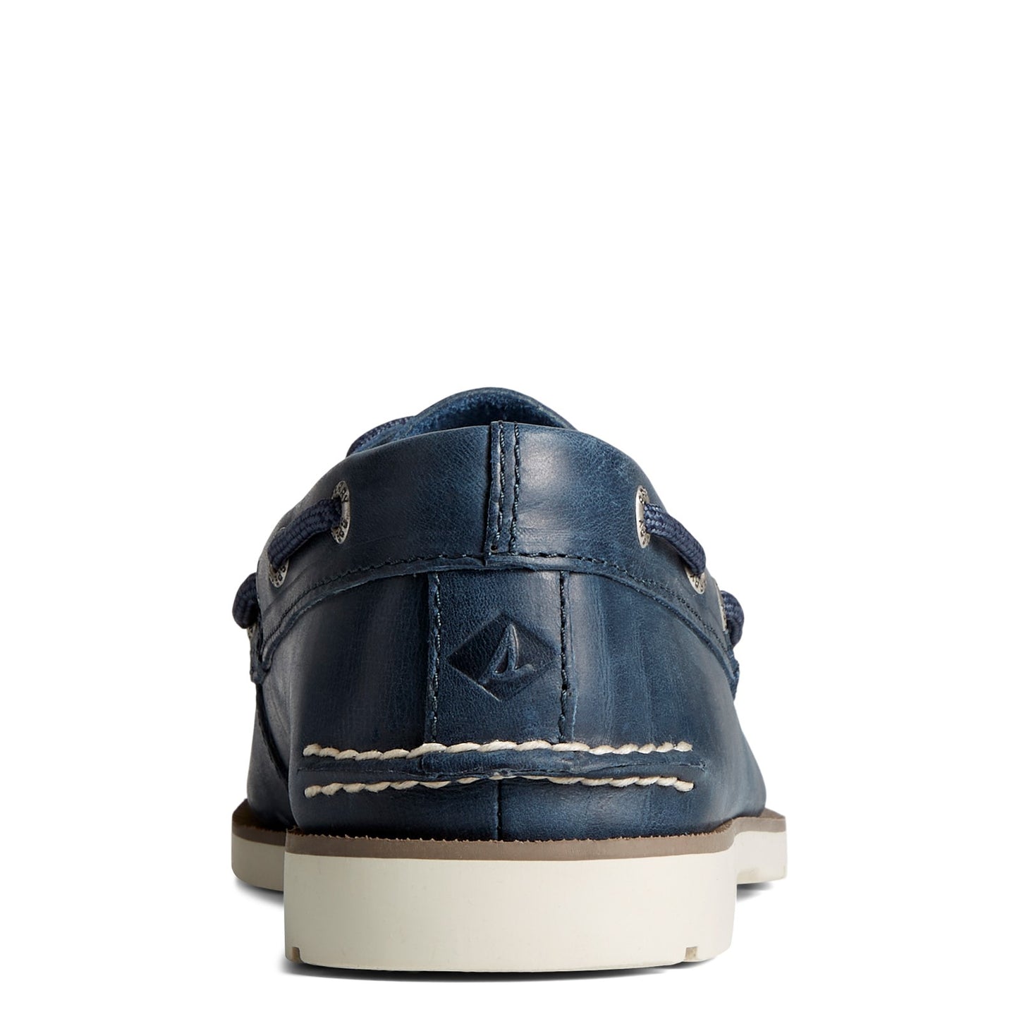 Peltz Shoes Men's Sperry Leeward Boat Shoe NAVY STS24102