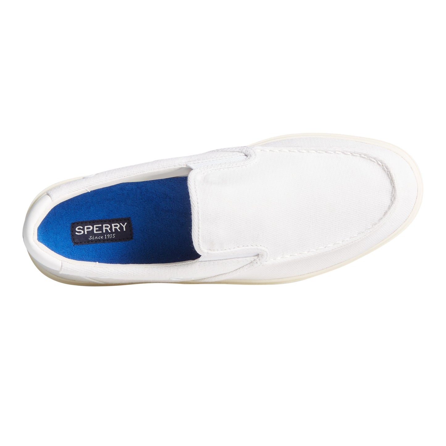 Peltz Shoes Men's Sperry Outer Banks Slip-On IVORY STS24135