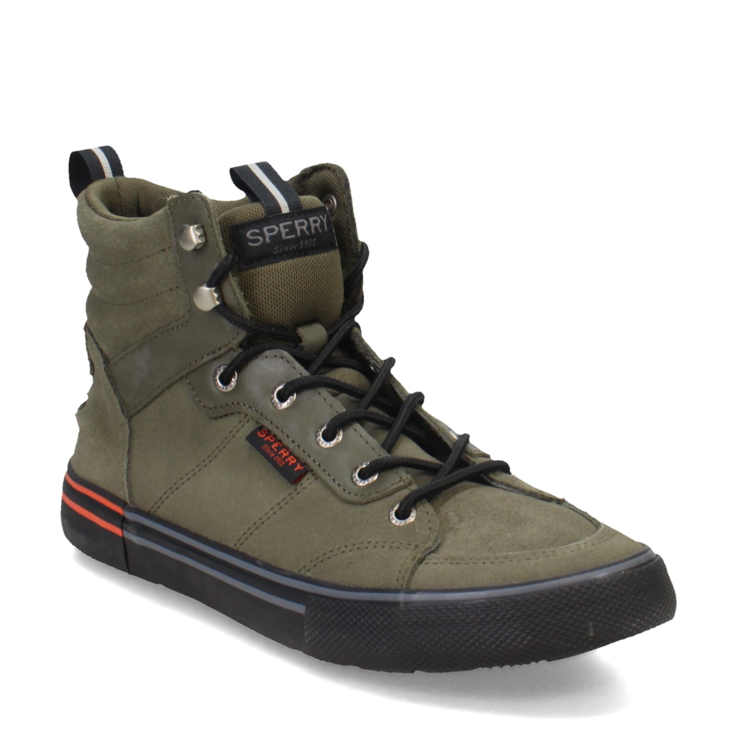 Peltz Shoes Men's Sperry Striper Storm Hiker Boot Olive STS24741
