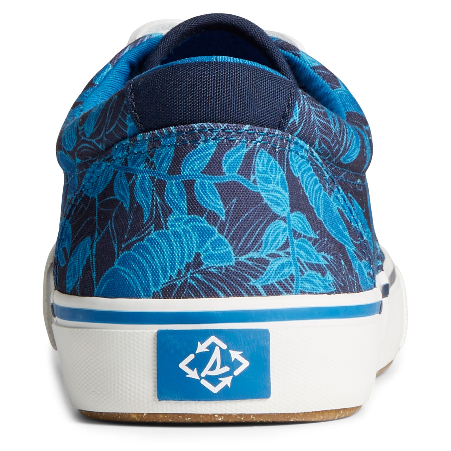 Peltz Shoes Men's Sperry Striper II CVO Sneaker BLUE MULTI STS24830
