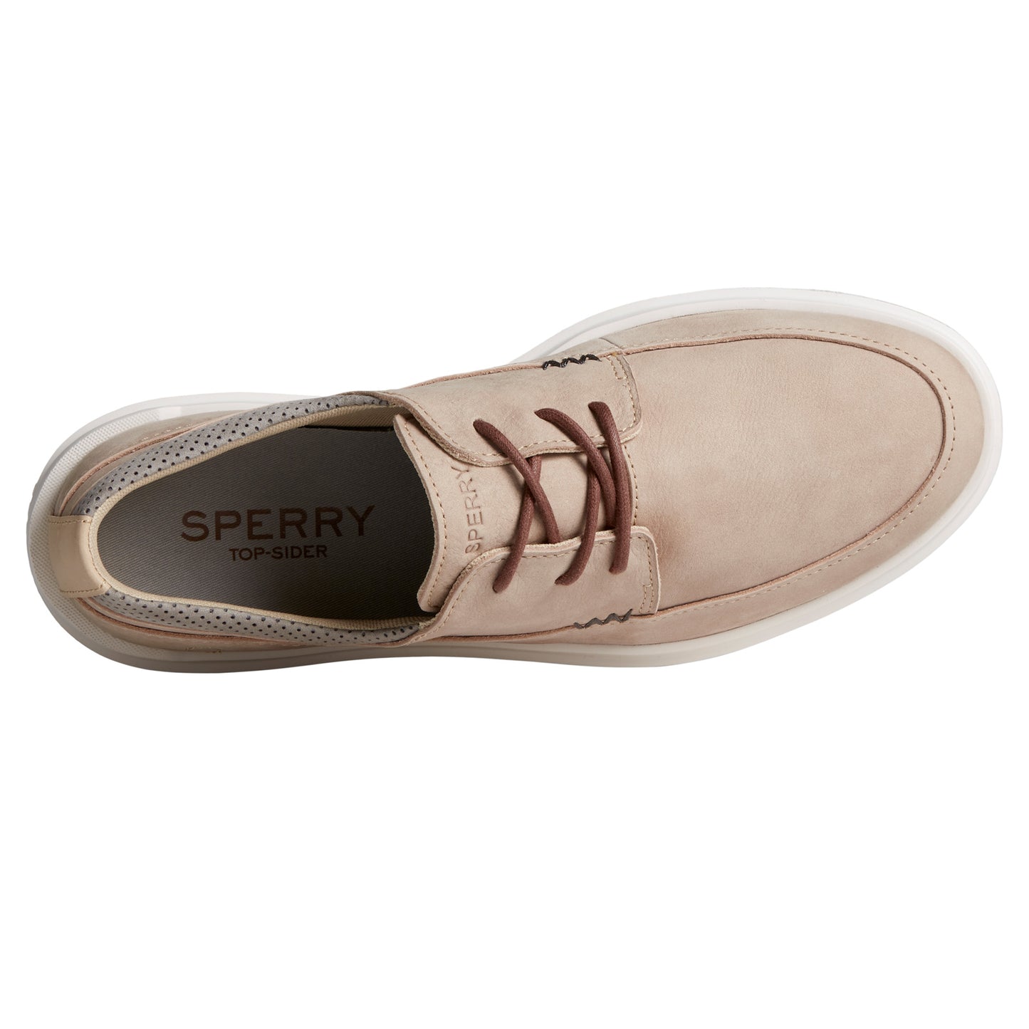 Peltz Shoes Men's Sperry Cabo II Oxford Tan STS25012