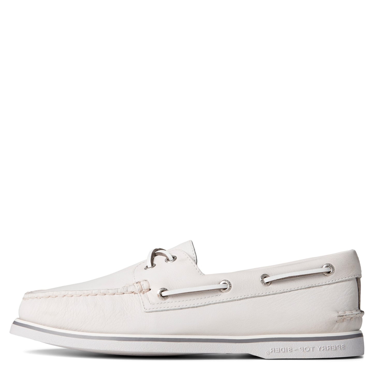 Peltz Shoes Men's Sperry Gold Cup Authentic Original Boat Shoe White STS25051