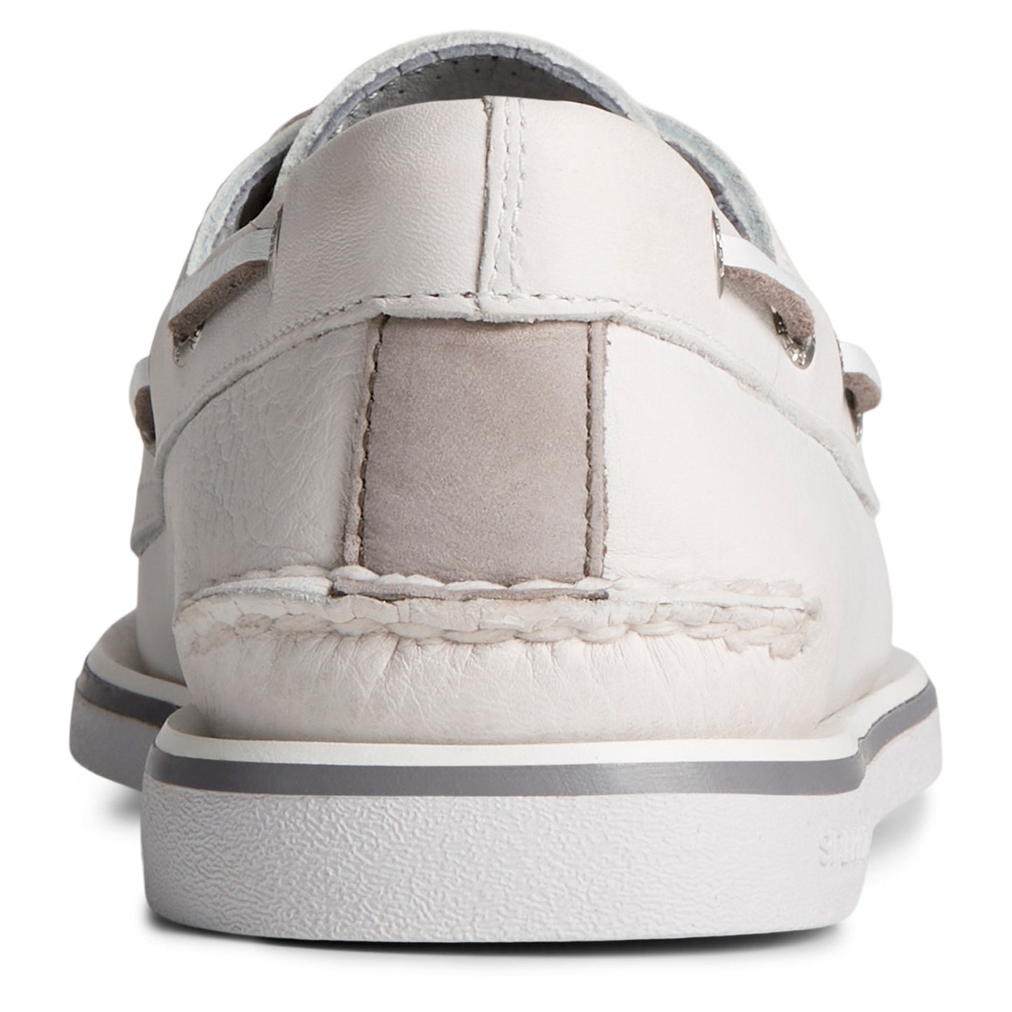 Peltz Shoes Men's Sperry Gold Cup Authentic Original Boat Shoe White STS25051