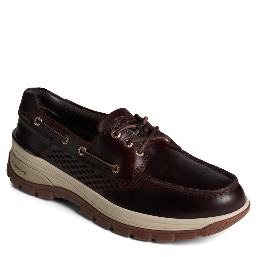 Sperry Rich Brown Leather Boat Loafers Moccasins Shoes Size 9.5W Men main image 4