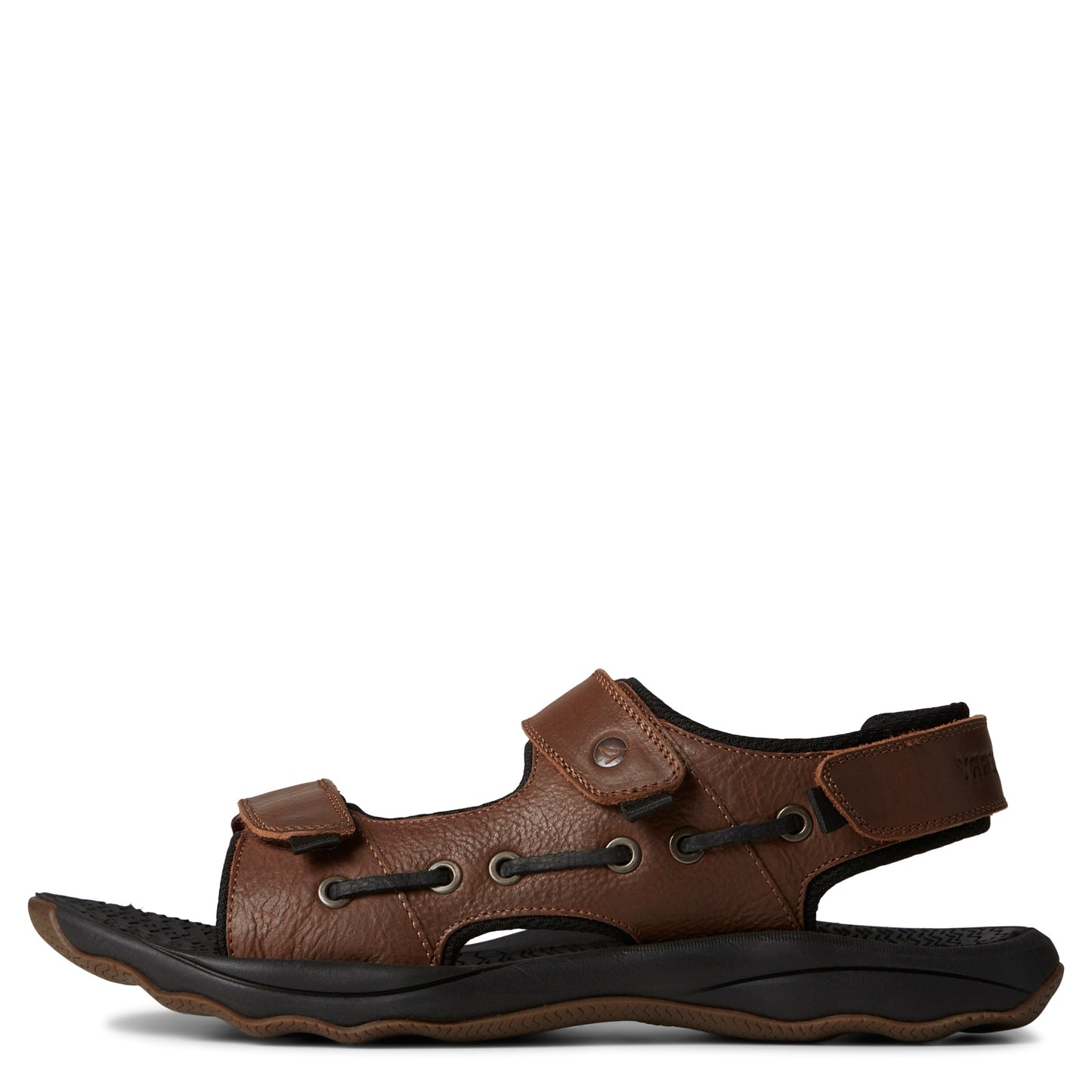 Peltz Shoes Men's Sperry Rivington Sandal Brown STS25115