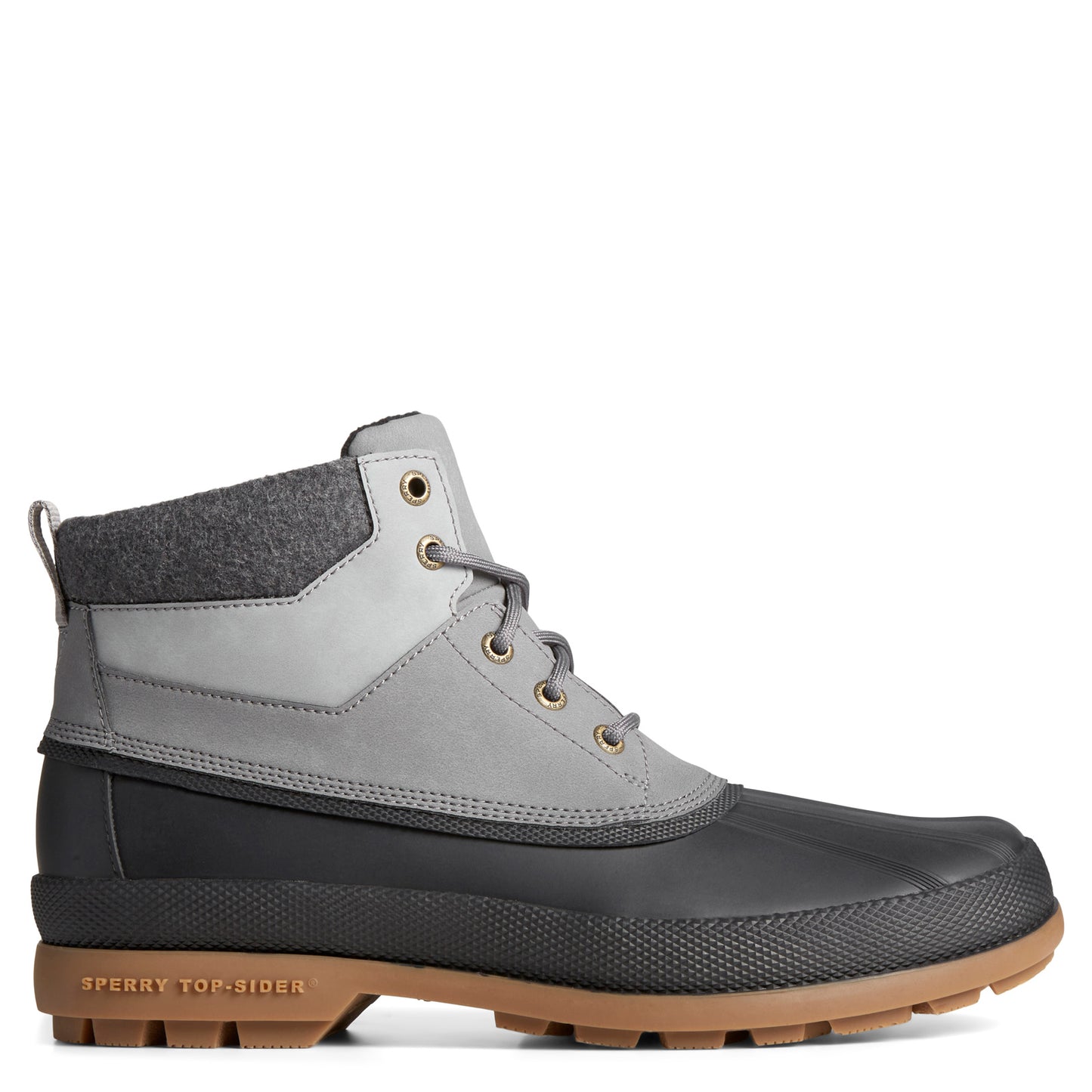 Peltz Shoes Men's Sperry Cold Bay Chukka Grey STS25341