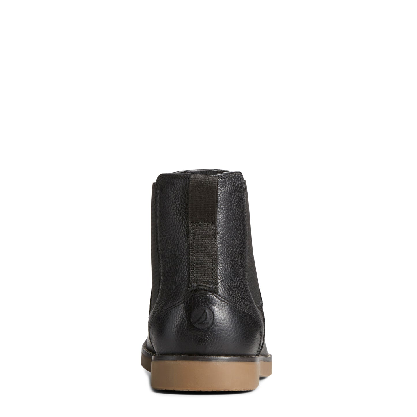 Peltz Shoes Men's Sperry Newman Chelsea Boot Black STS25405