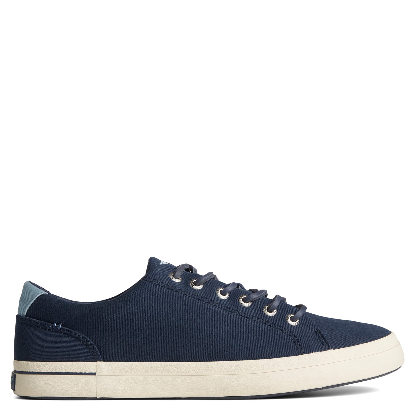 Peltz Shoes Men's Sperry Striper II LTT SeaCycled Sneaker NAVY STS25435