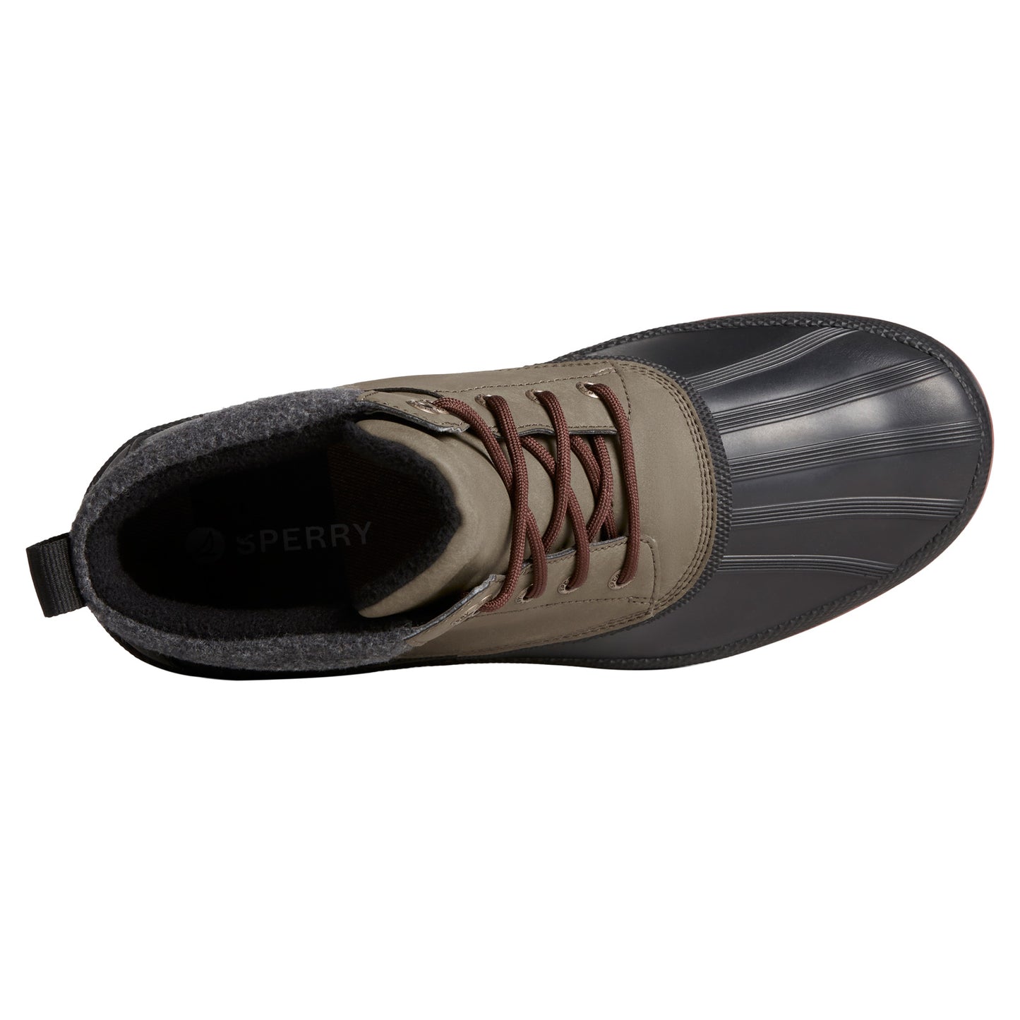 Peltz Shoes Men's Sperry Cold Bay Chukka Olive STS25500