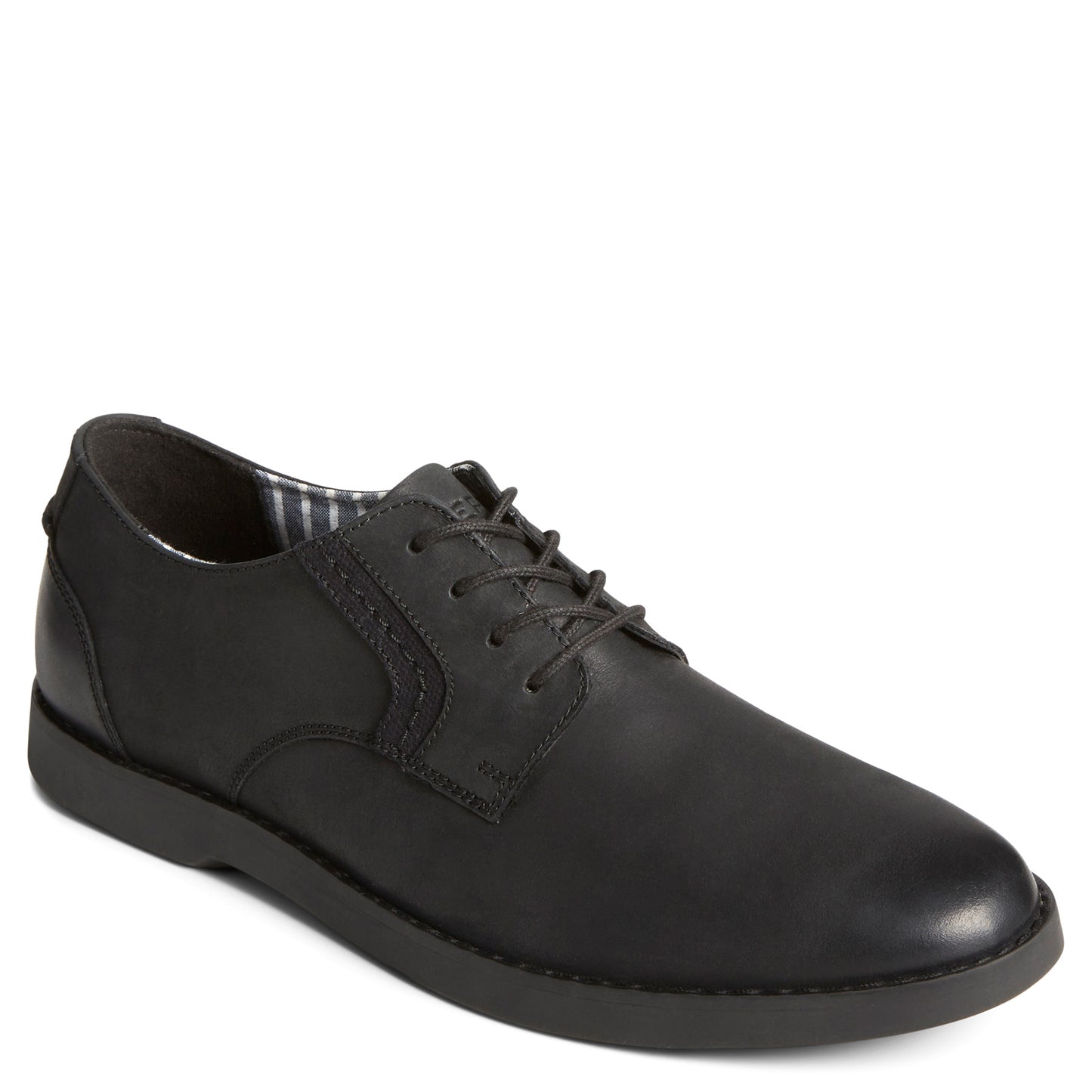 Peltz Shoes Men's Sperry Newman Oxford Black STS25538