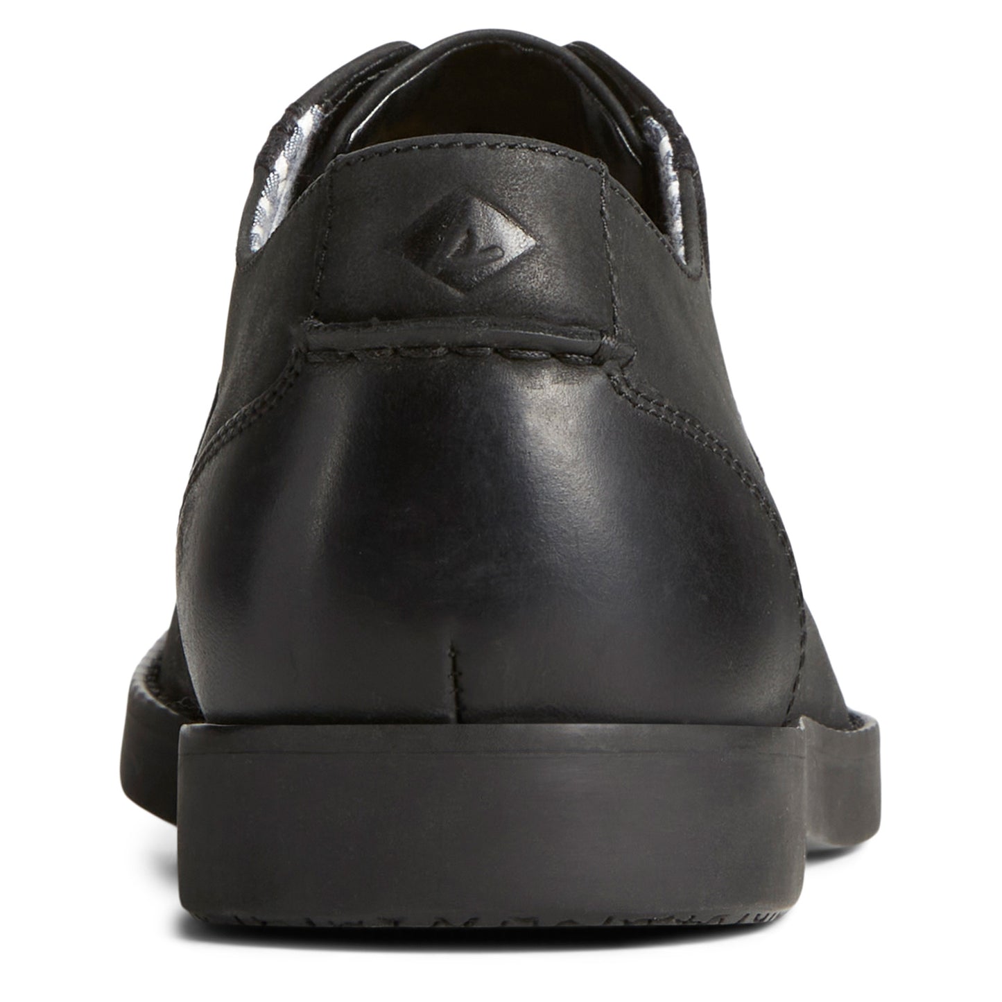 Peltz Shoes Men's Sperry Newman Oxford Black STS25538
