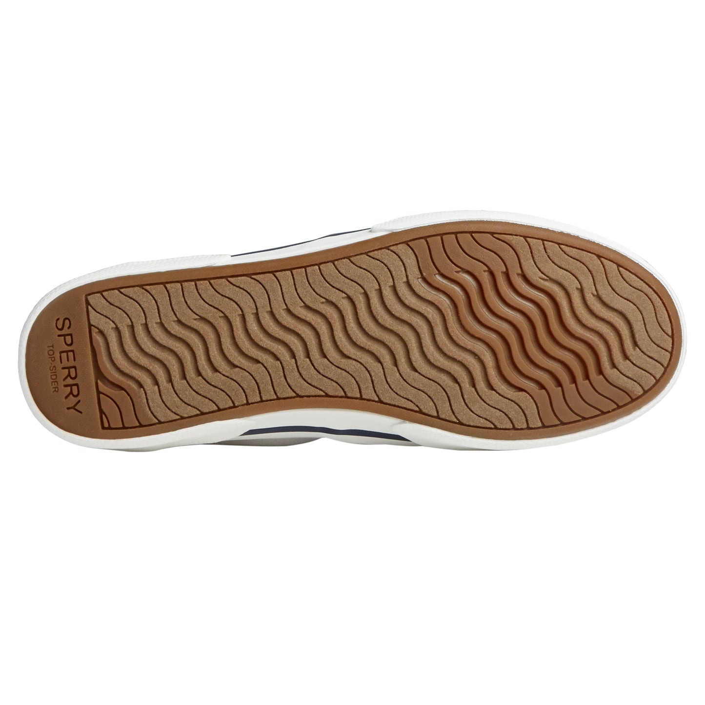 Peltz Shoes Women's Sperry Pier Twin Gore Slip-On WHITE STS85779