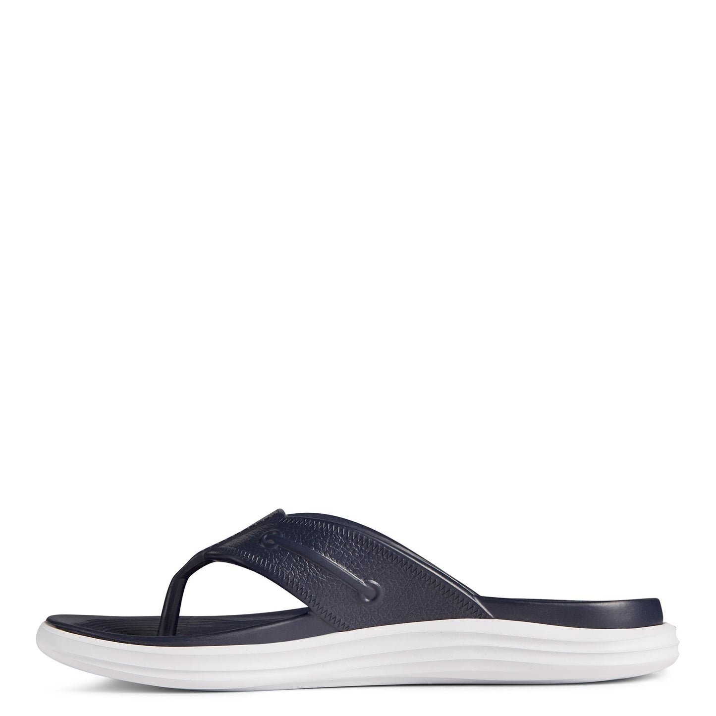 Peltz Shoes Women's Sperry Windward Float Flip Flop NAVY STS86579