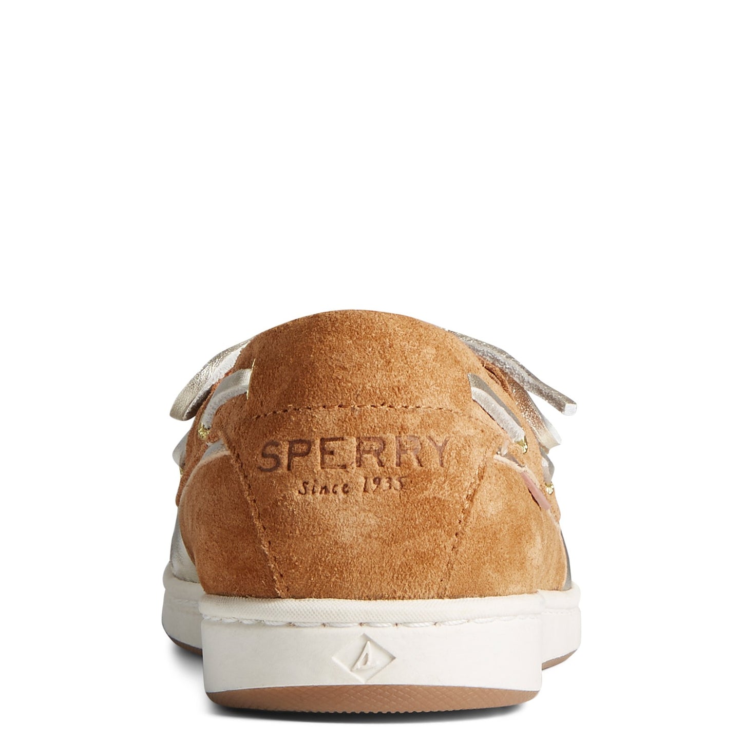 Peltz Shoes Women's Sperry Starfish Boat Shoe TAN CHEETAH STS86666