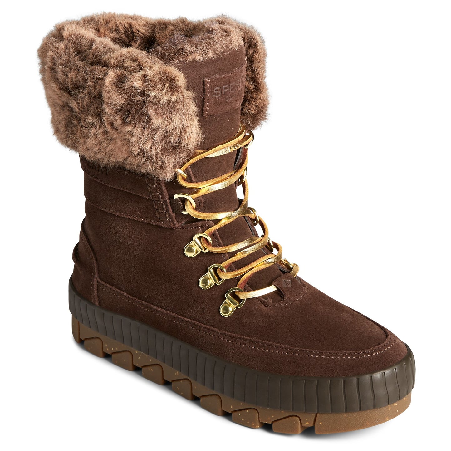 Peltz Shoes Women's Sperry Torrent Boot BROWN STS86833