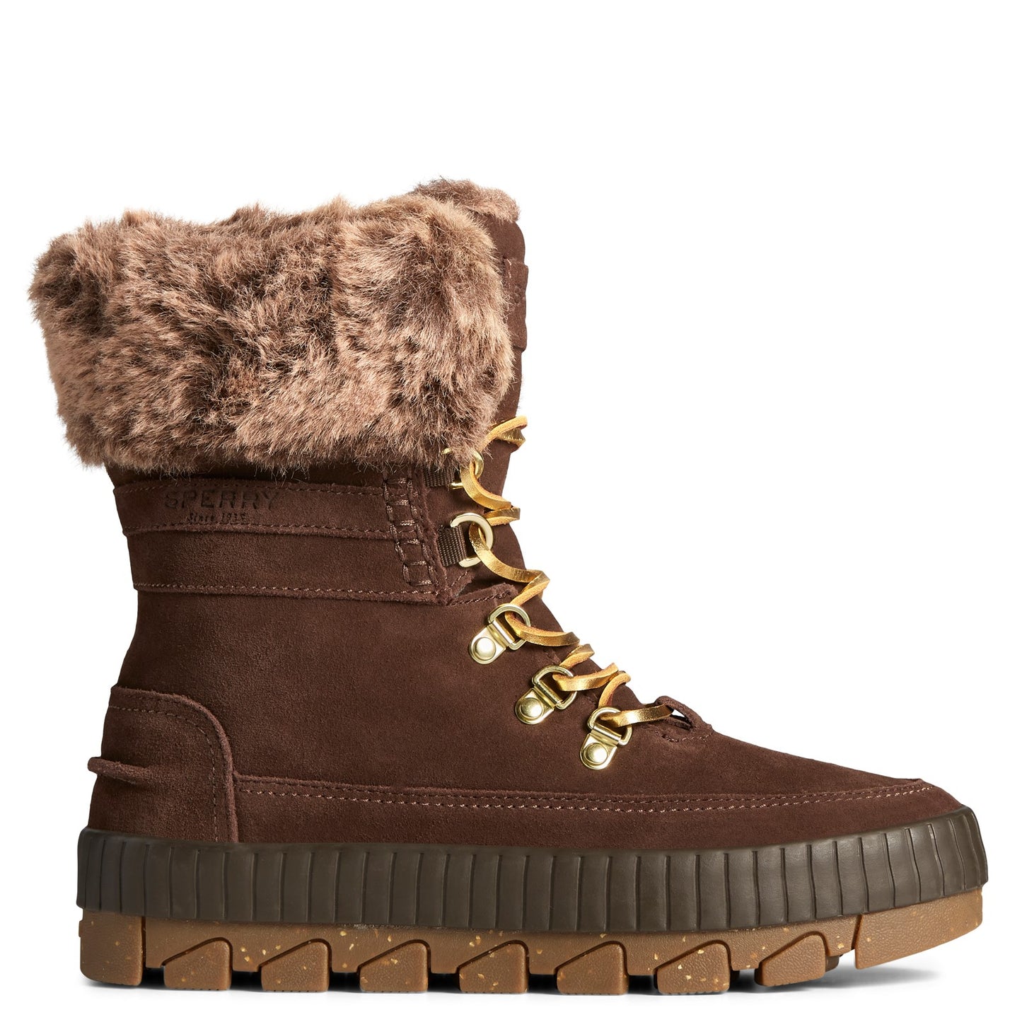 Peltz Shoes Women's Sperry Torrent Boot BROWN STS86833