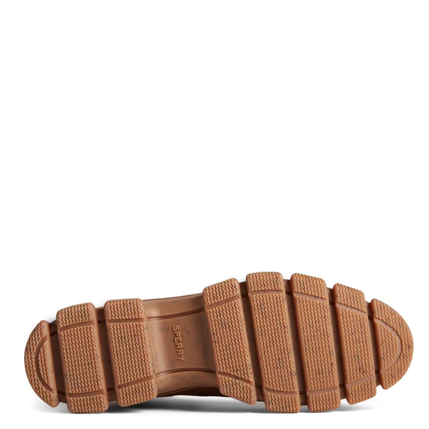 Peltz Shoes Women's Sperry Summit Rain Boot BROWN STS86895