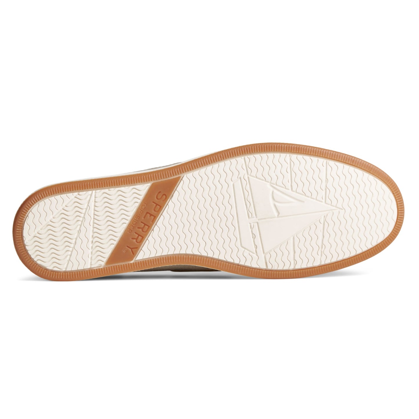Peltz Shoes Women's Sperry Coastfish 2-Eye Boat Shoe TAUPE STS87148