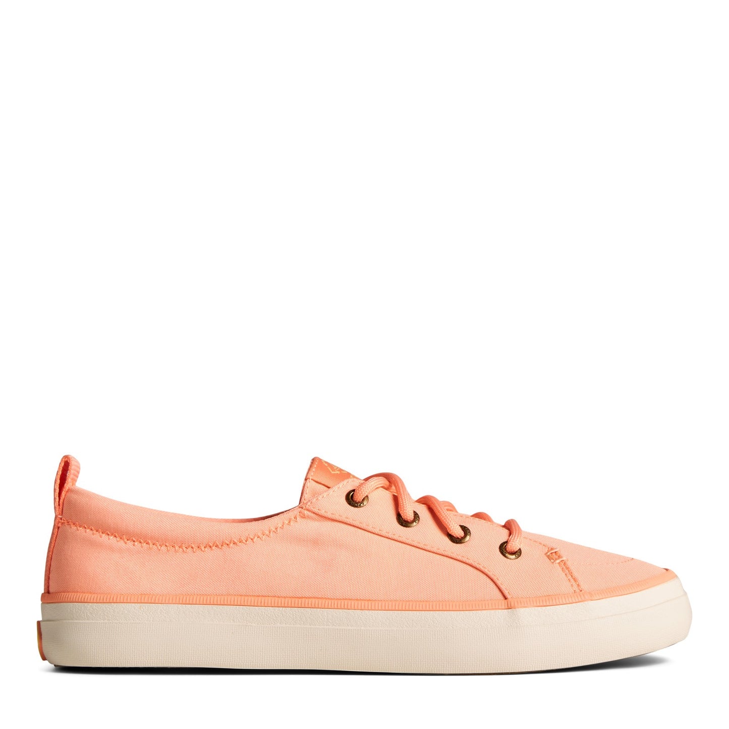 Peltz Shoes Women's Sperry Crest Vibe Sneaker PEACH STS87191