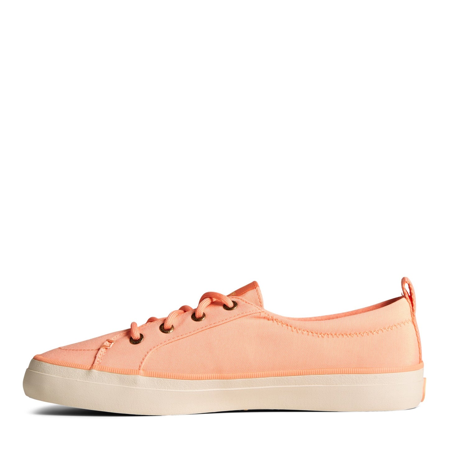 Peltz Shoes Women's Sperry Crest Vibe Sneaker PEACH STS87191