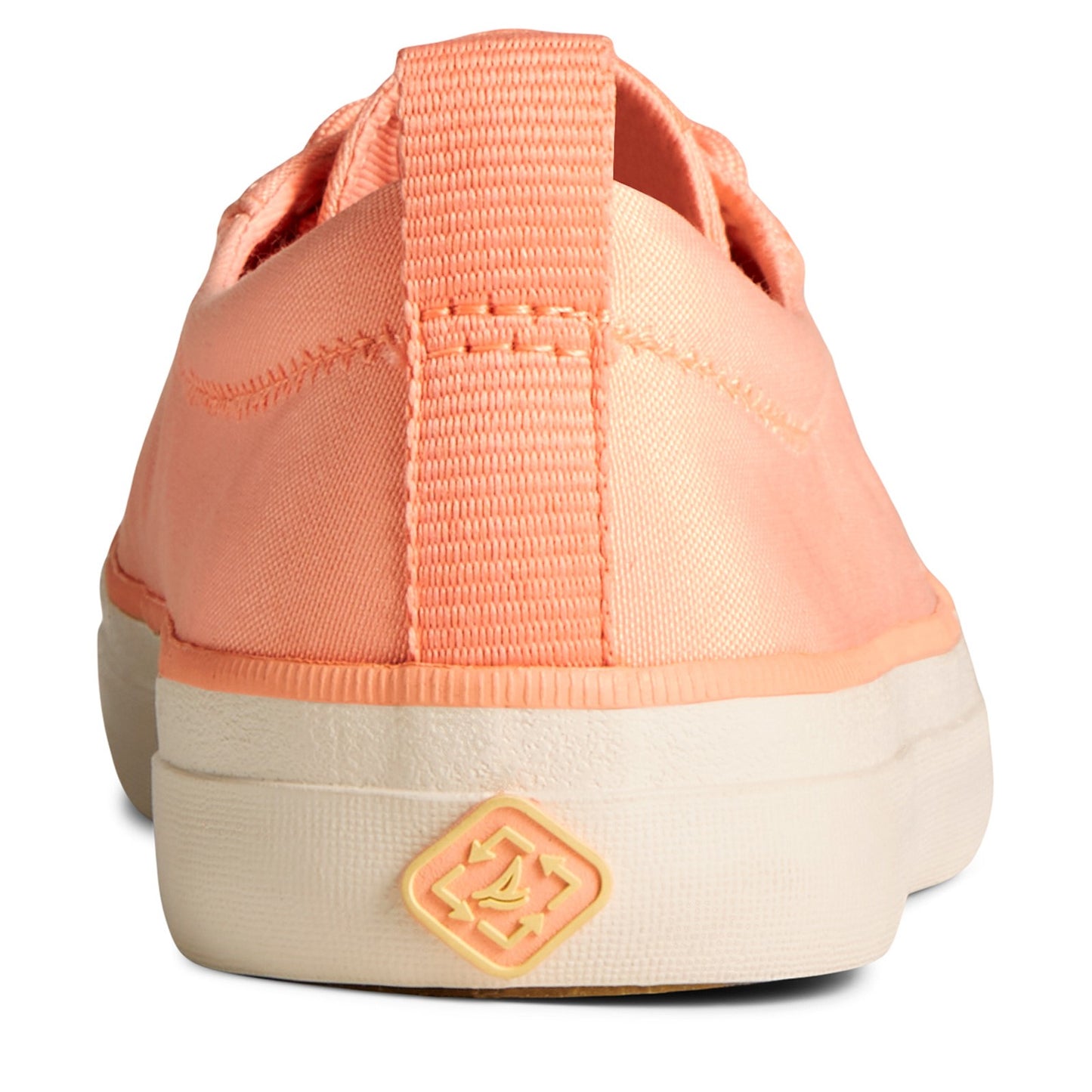 Peltz Shoes Women's Sperry Crest Vibe Sneaker PEACH STS87191