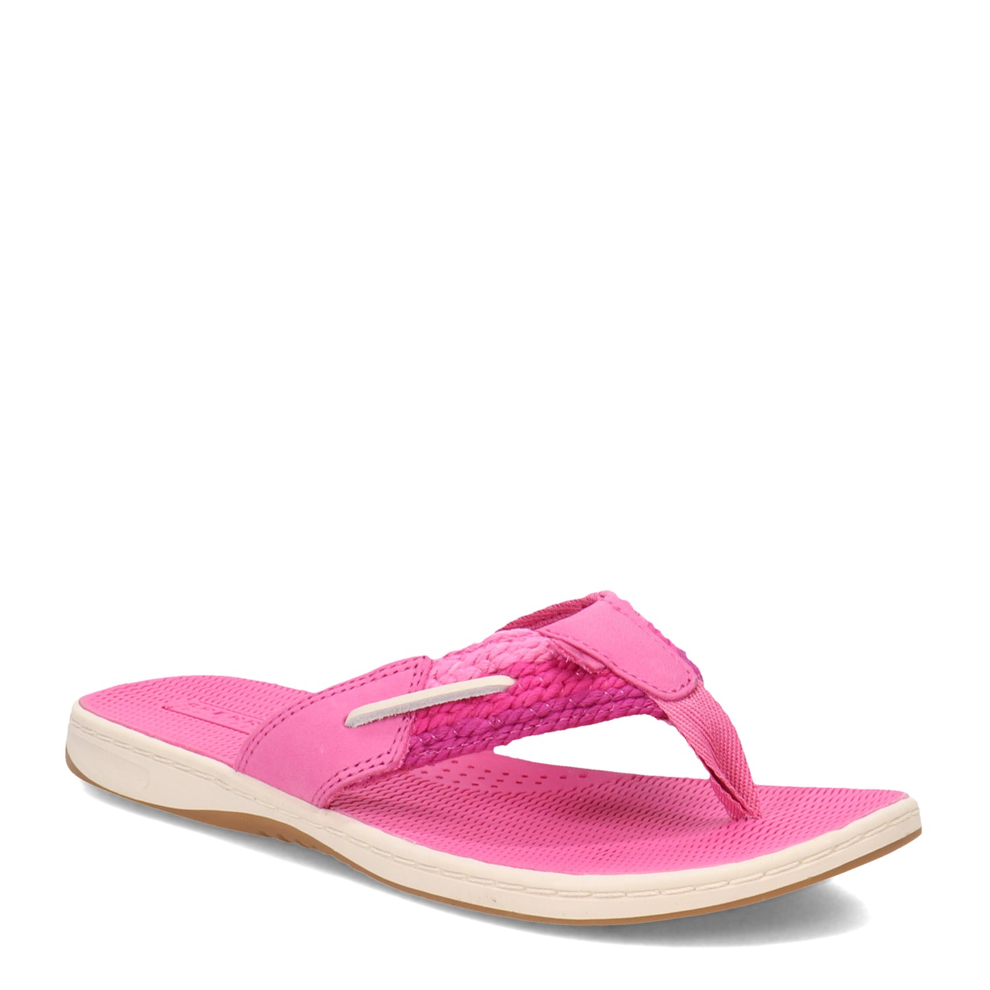 Peltz Shoes Women's Sperry Parrotfish Sandal PINK STS87248