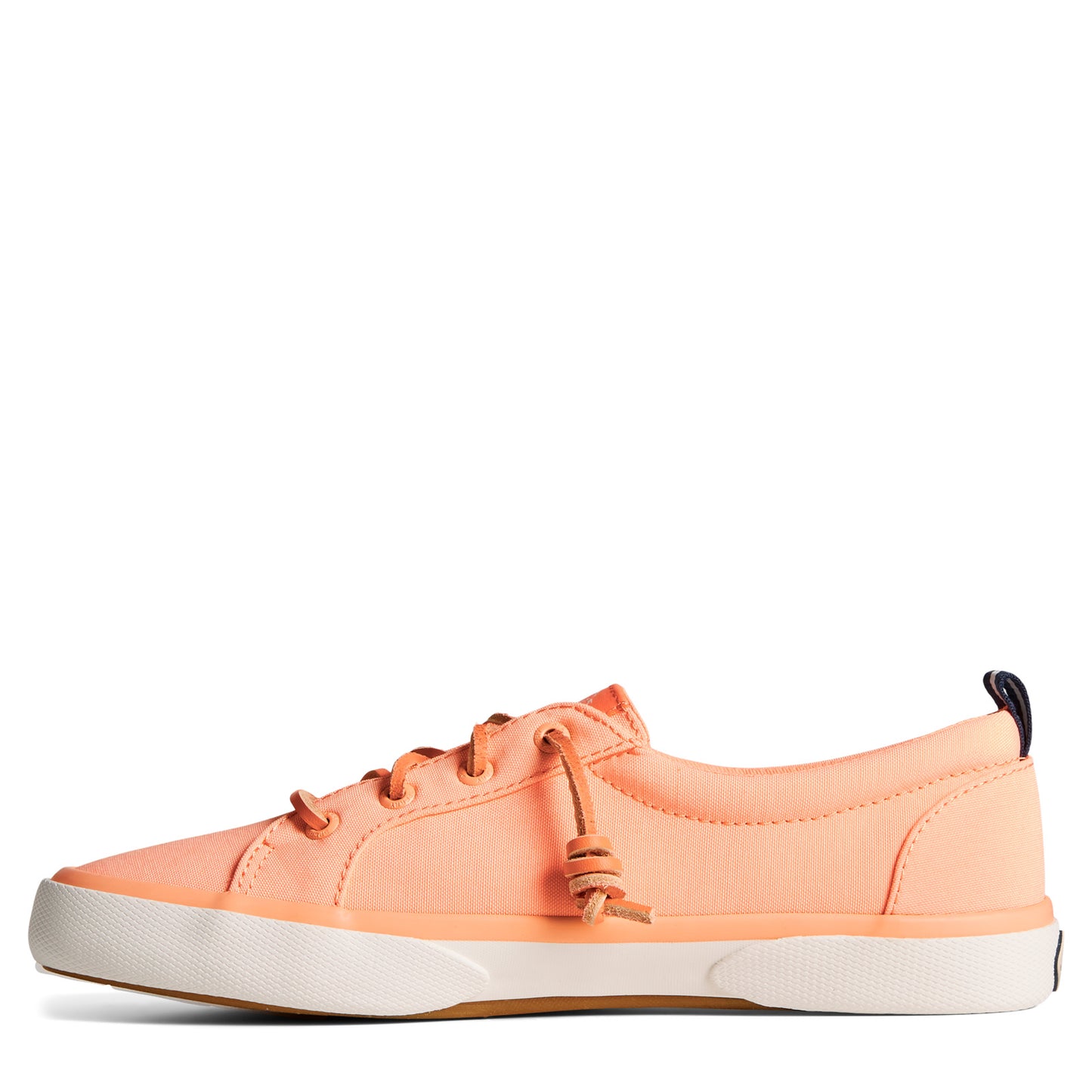 Peltz Shoes Women's Sperry Pier Wave LTT Sneaker PEACH STS87256