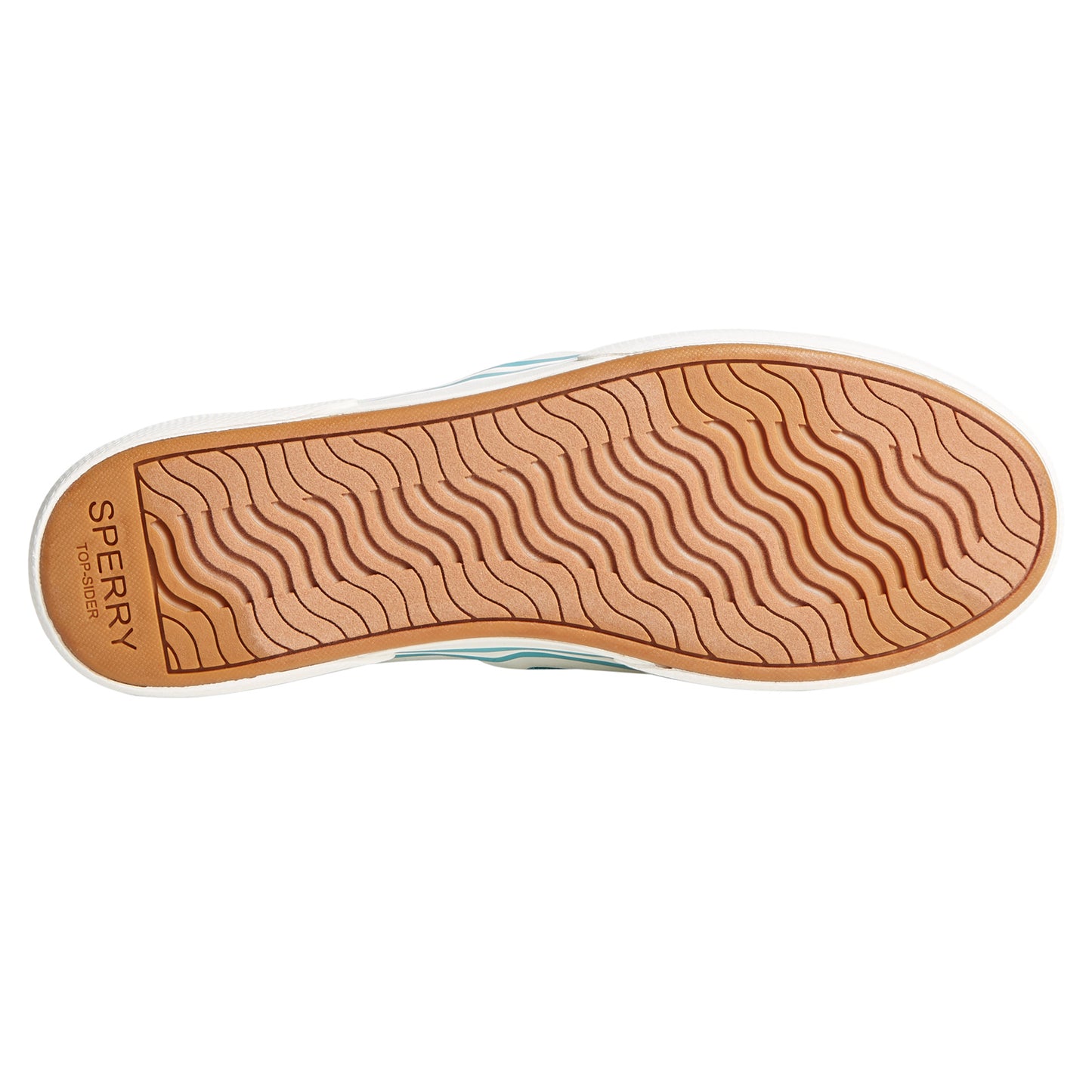 Peltz Shoes Women's Sperry Pier Wave Hi Slip-On Sneaker BLUE STS87365