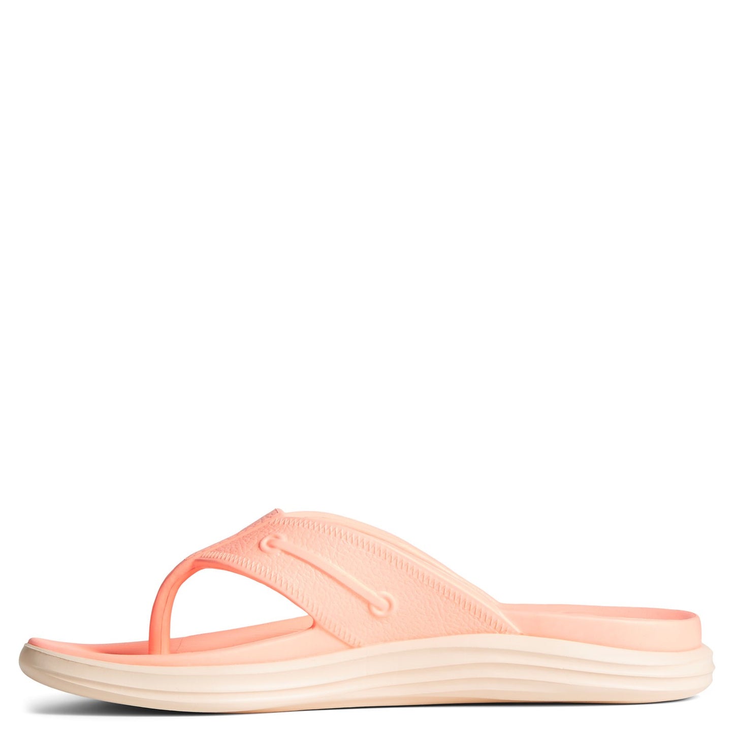 Peltz Shoes Women's Sperry Windward Float Flip Flop PEACH STS87391