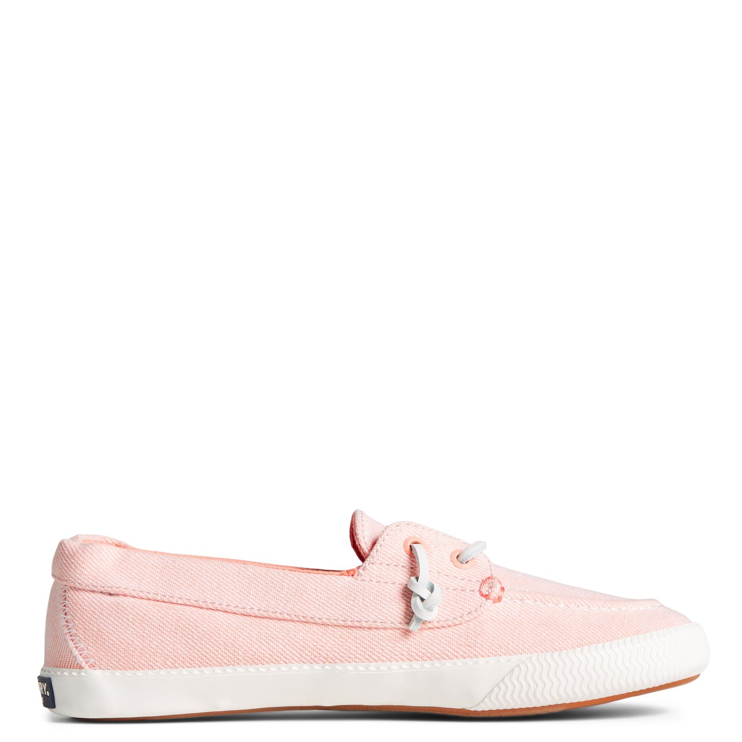 Peltz Shoes Women's Sperry Lounge Away 2 Boat Shoe PEACH STS87458