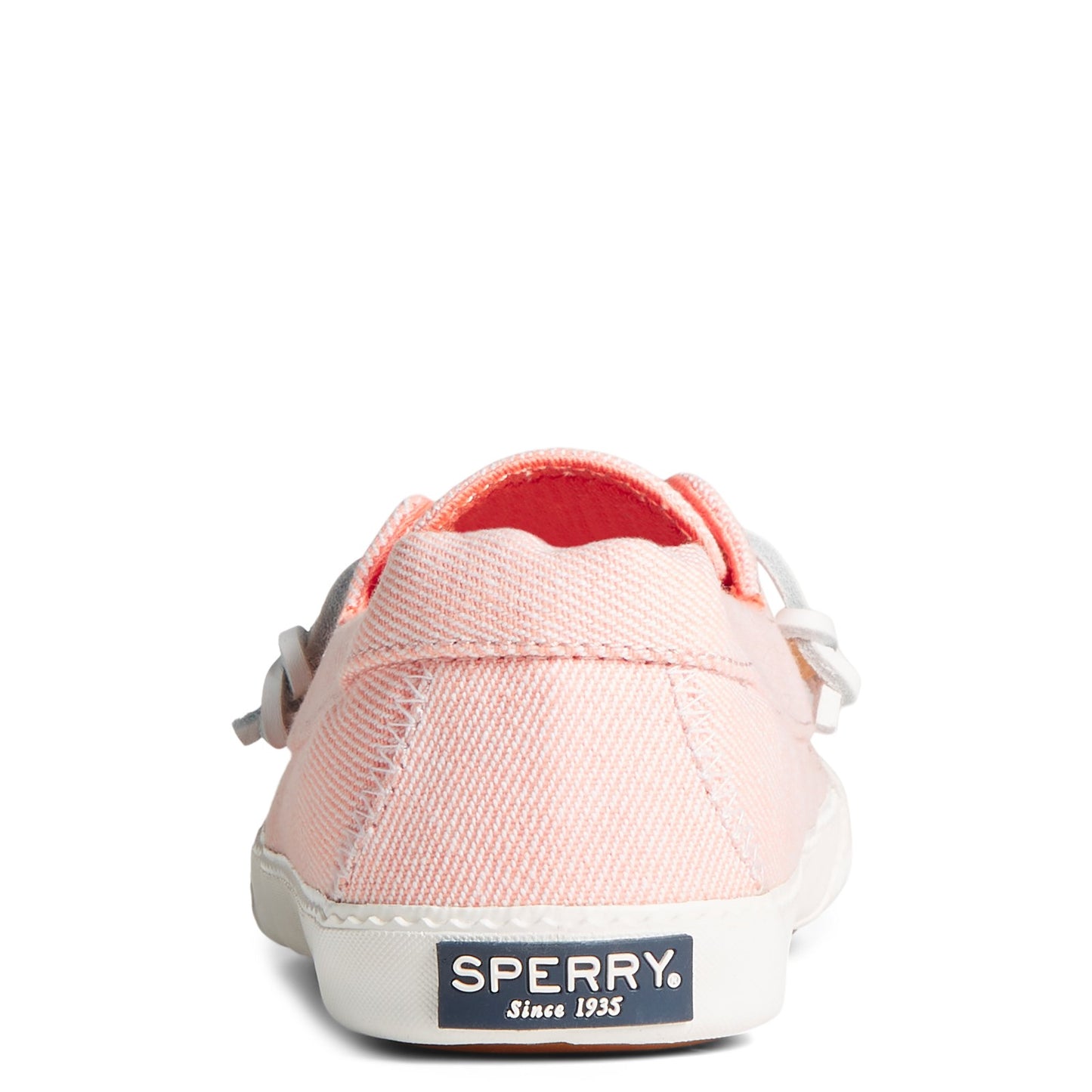 Peltz Shoes Women's Sperry Lounge Away 2 Boat Shoe PEACH STS87458