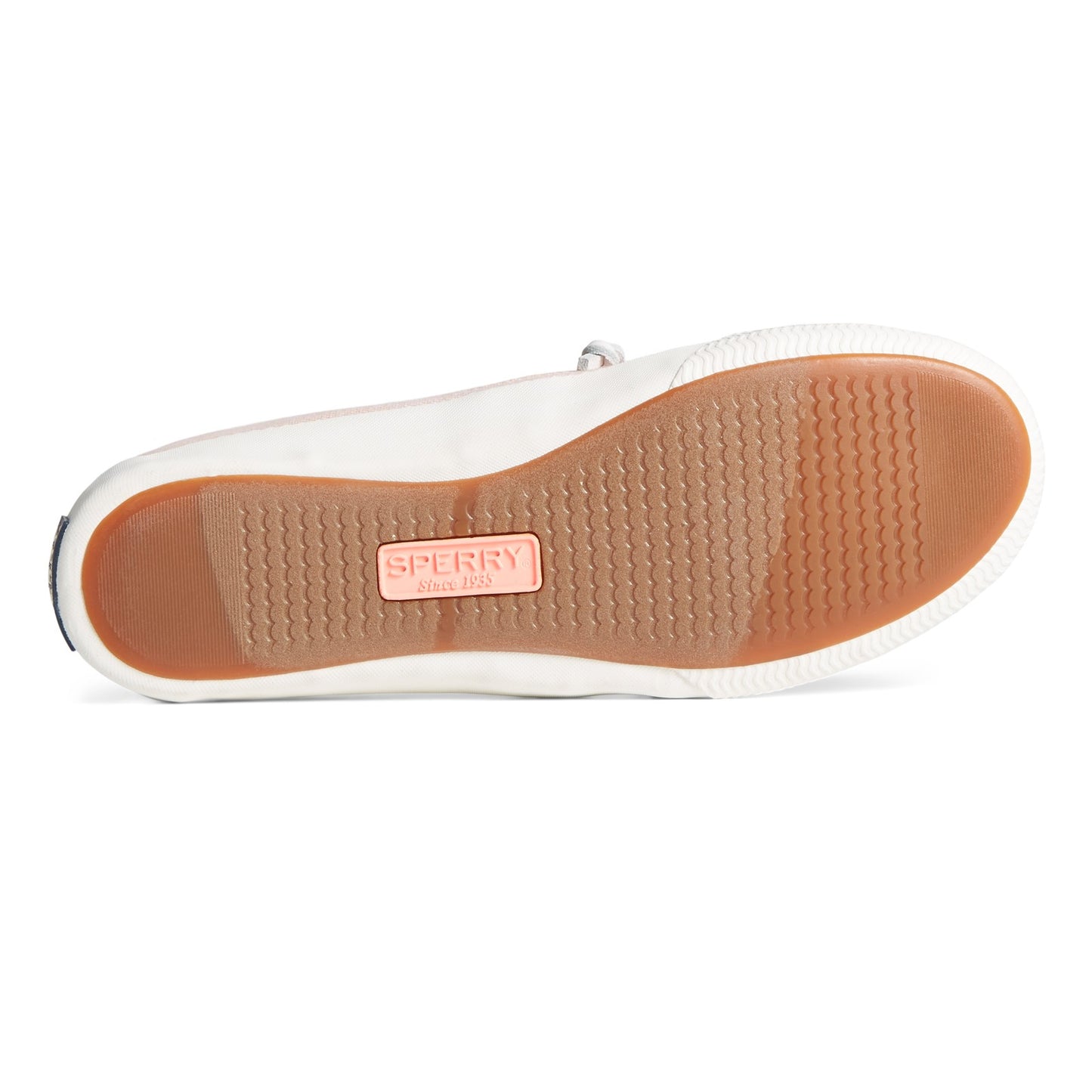 Peltz Shoes Women's Sperry Lounge Away 2 Boat Shoe PEACH STS87458