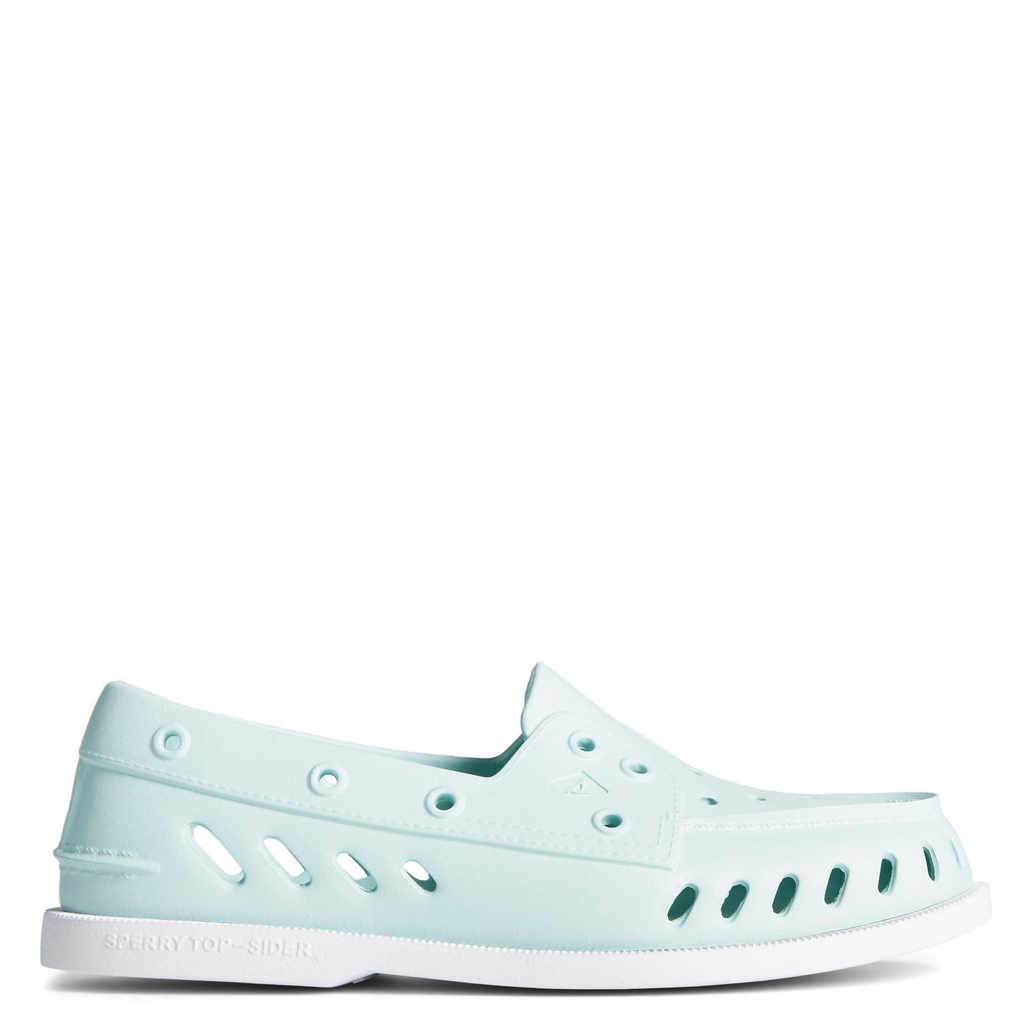 Peltz Shoes Women's Sperry Authentic Original Float Boat Shoe LIGHT BLUE STS87471