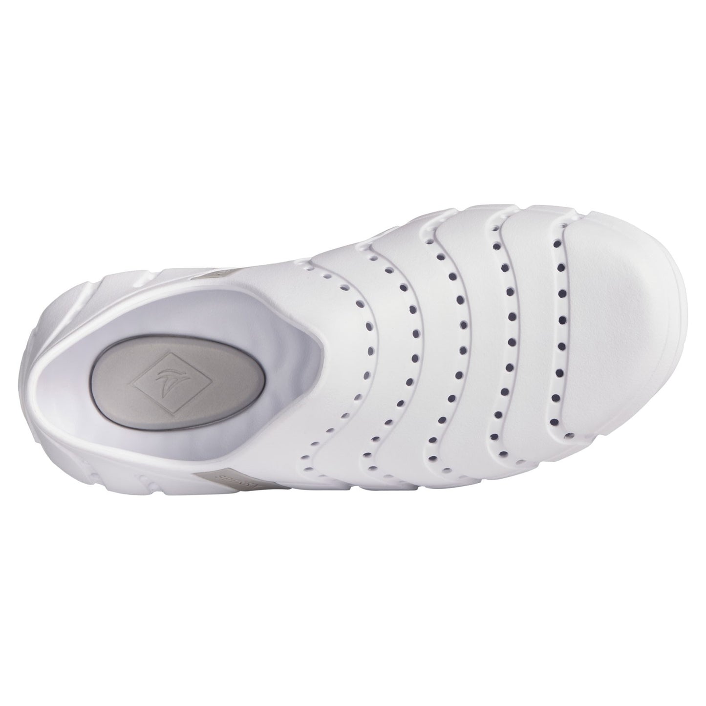 Peltz Shoes Women's Sperry Water Strider Water Shoe WHITE STS87581