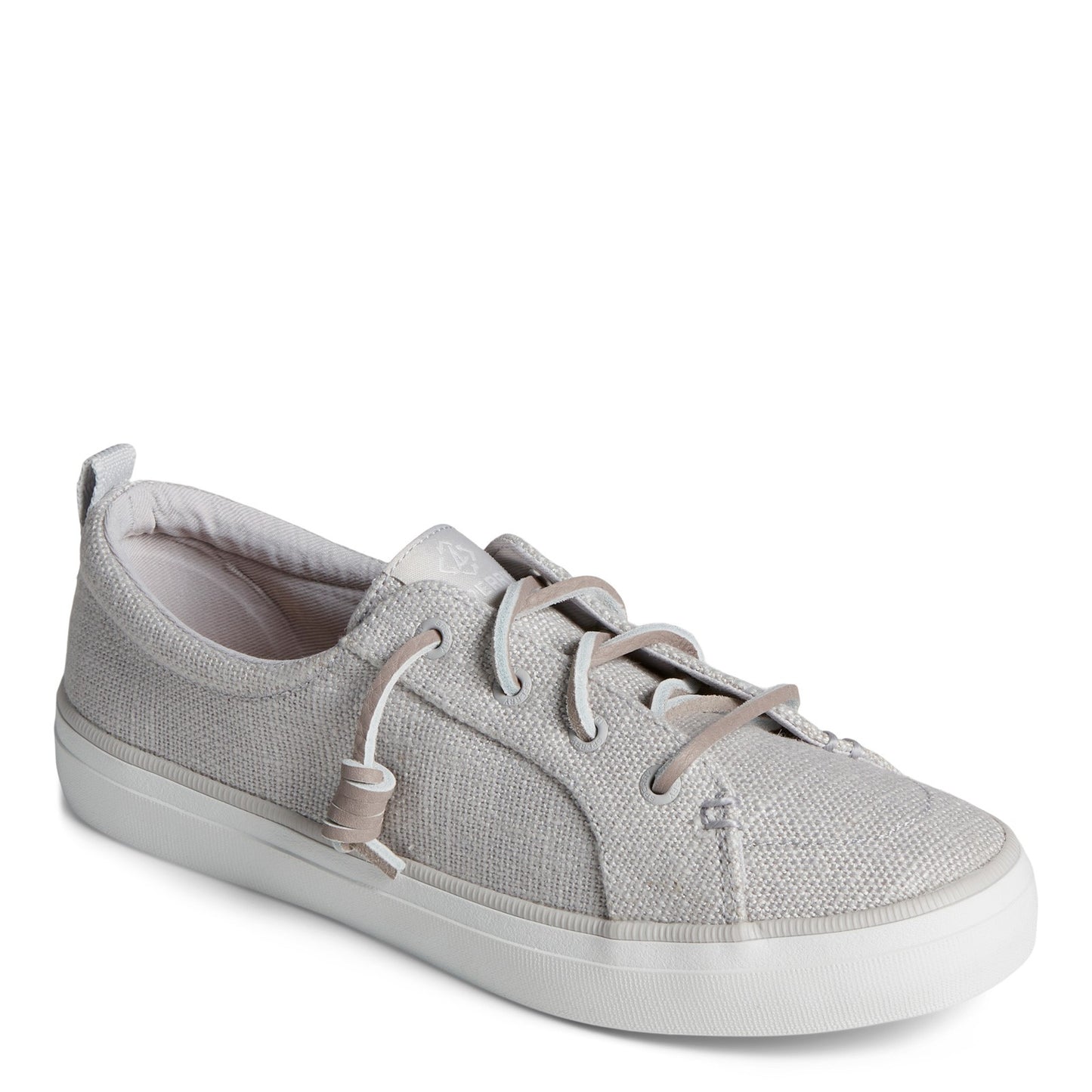 Peltz Shoes Women's Sperry Crest Vibe Sneaker GREY STS88462