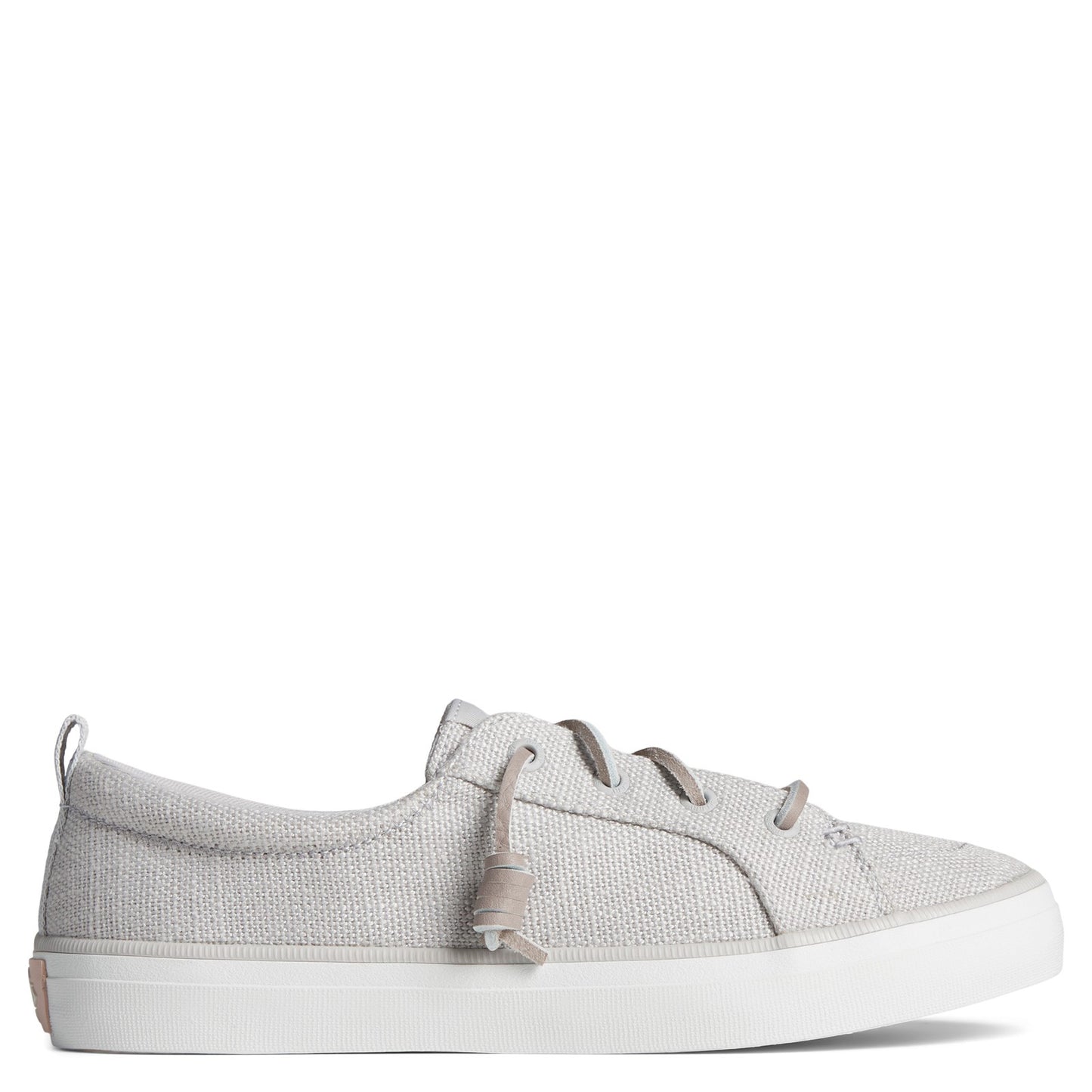Peltz Shoes Women's Sperry Crest Vibe Sneaker GREY STS88462