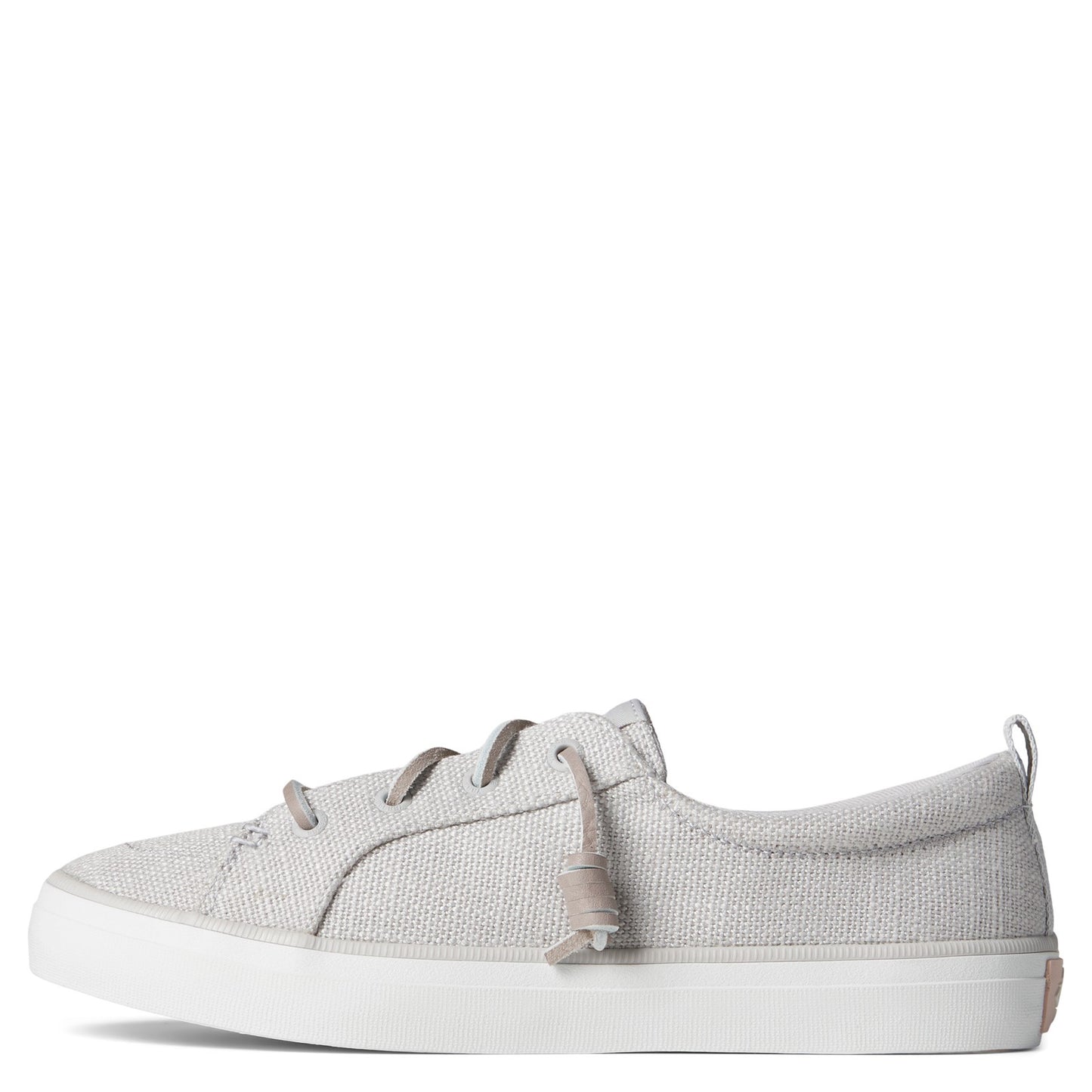 Peltz Shoes Women's Sperry Crest Vibe Sneaker GREY STS88462