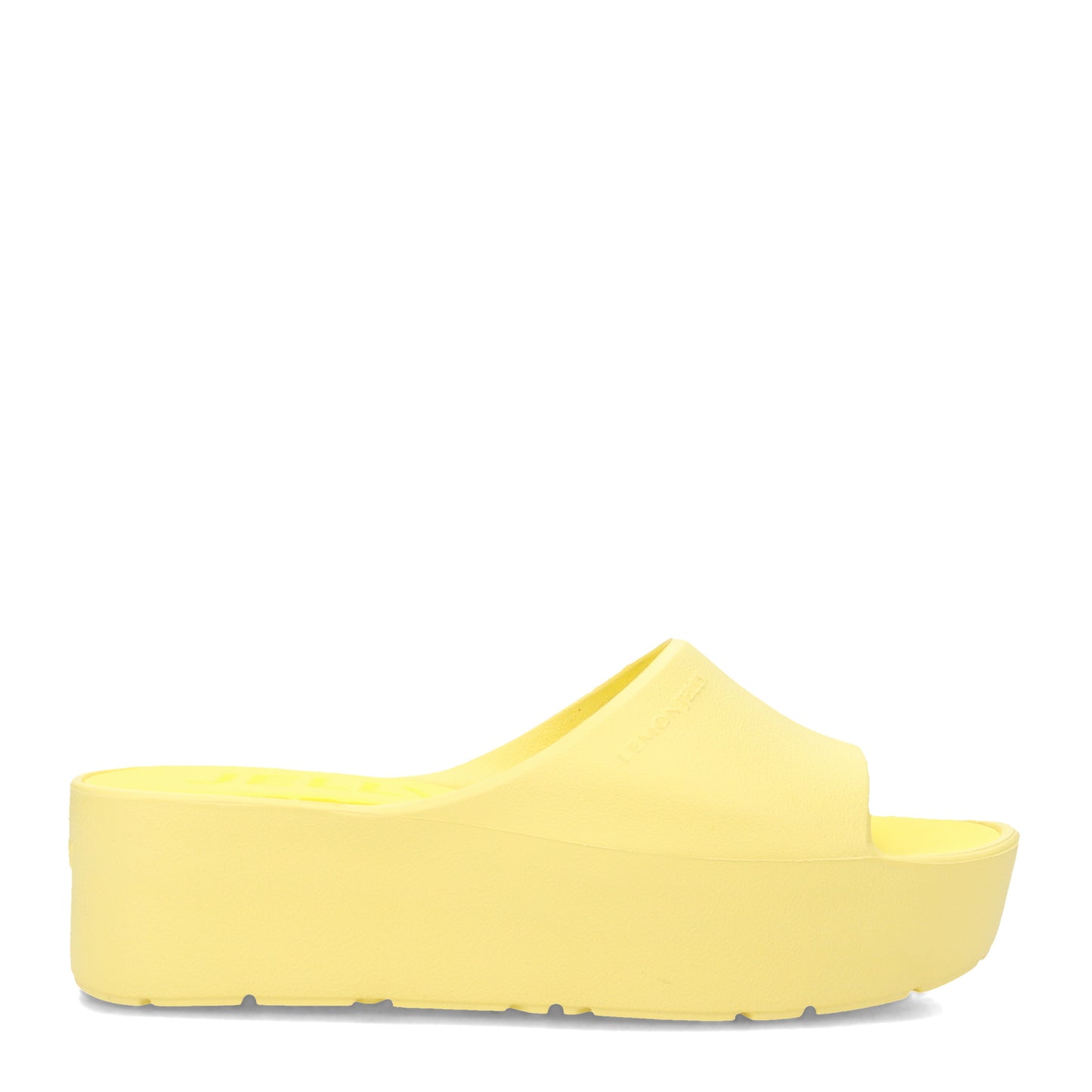 Peltz Shoes Women's Lemon Jelly Sunny Slide Sandal LEMONADE SUNNY-26
