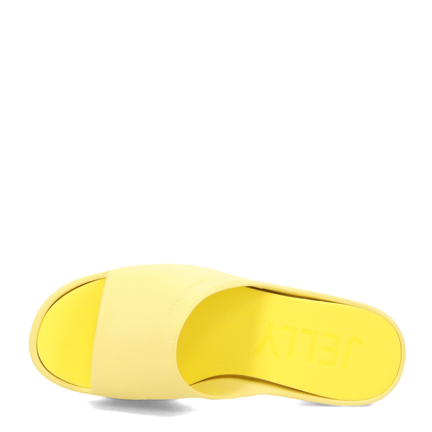 Peltz Shoes Women's Lemon Jelly Sunny Slide Sandal LEMONADE SUNNY-26