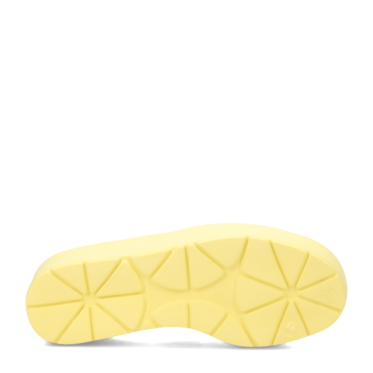 Peltz Shoes Women's Lemon Jelly Sunny Slide Sandal LEMONADE SUNNY-26
