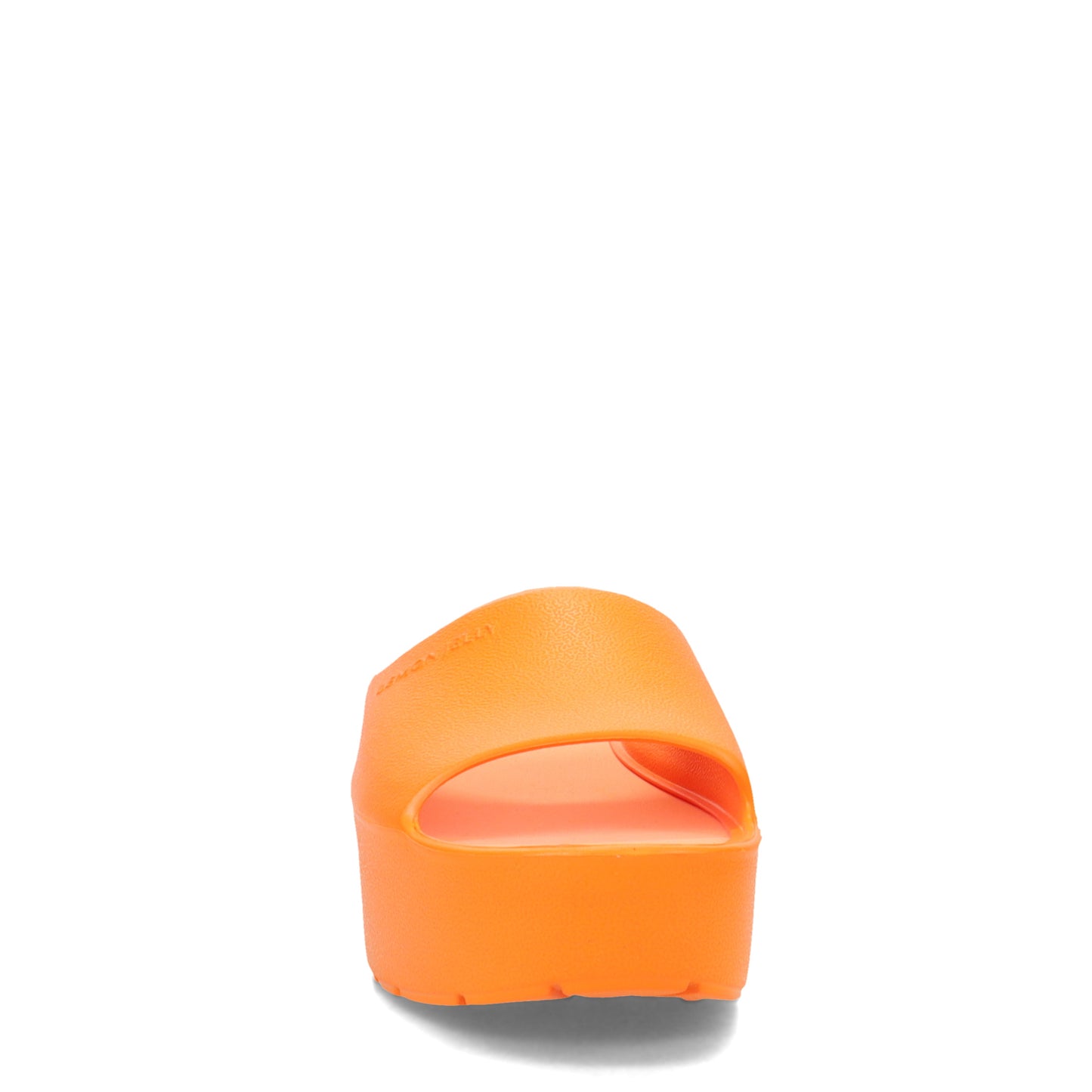 Peltz Shoes Women's Lemon Jelly Sunny Slide TANGERINE ORANGE MUL SUNNY-33