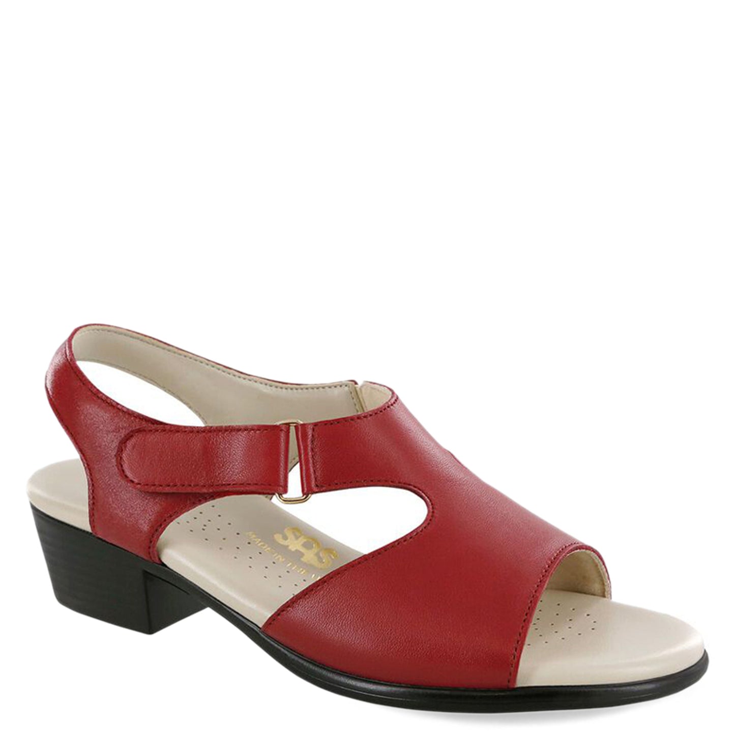 Peltz Shoes Women's SAS Suntimer Sandal RED SUNTIMER RED