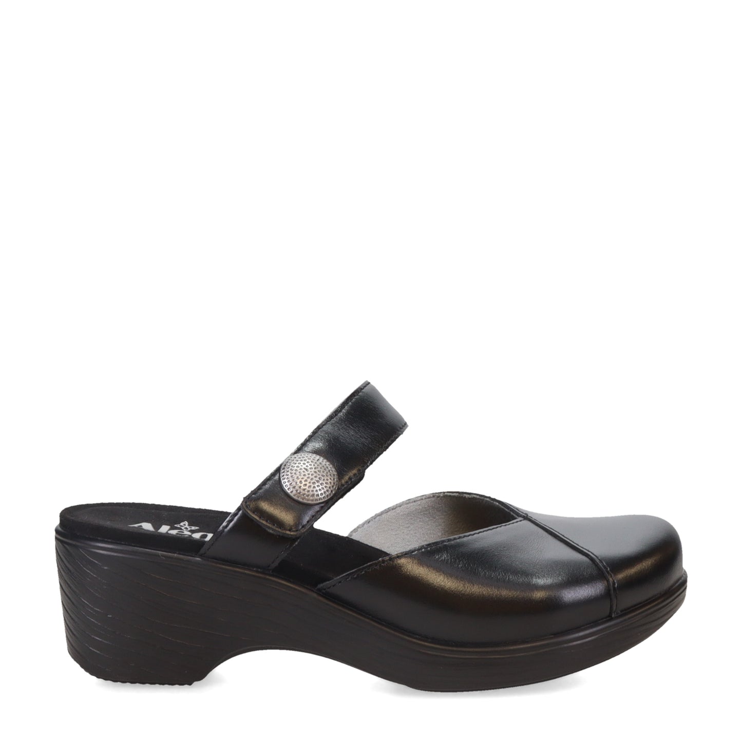 Peltz Shoes Women's Alegria Sydni Mule Noir SYD-8156