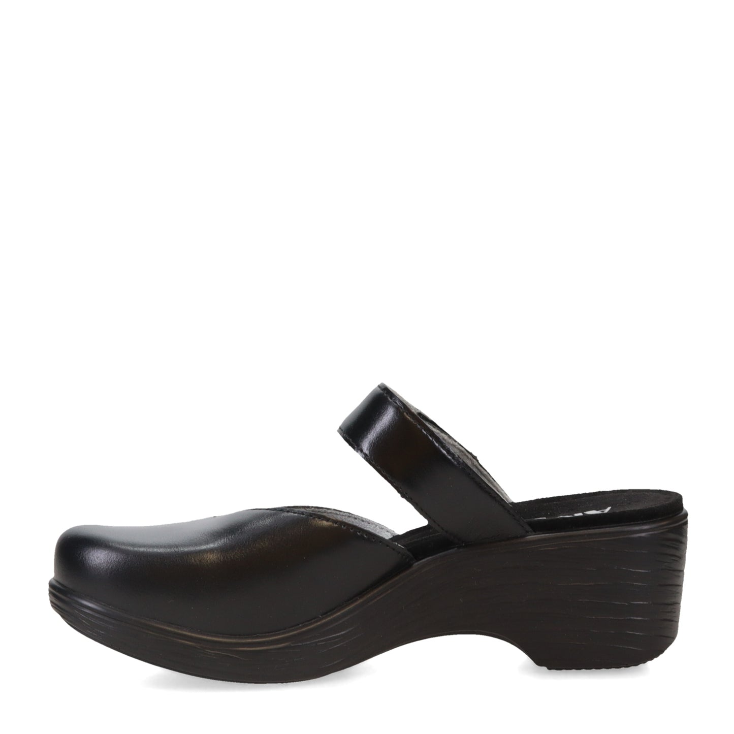 Peltz Shoes Women's Alegria Sydni Mule Noir SYD-8156